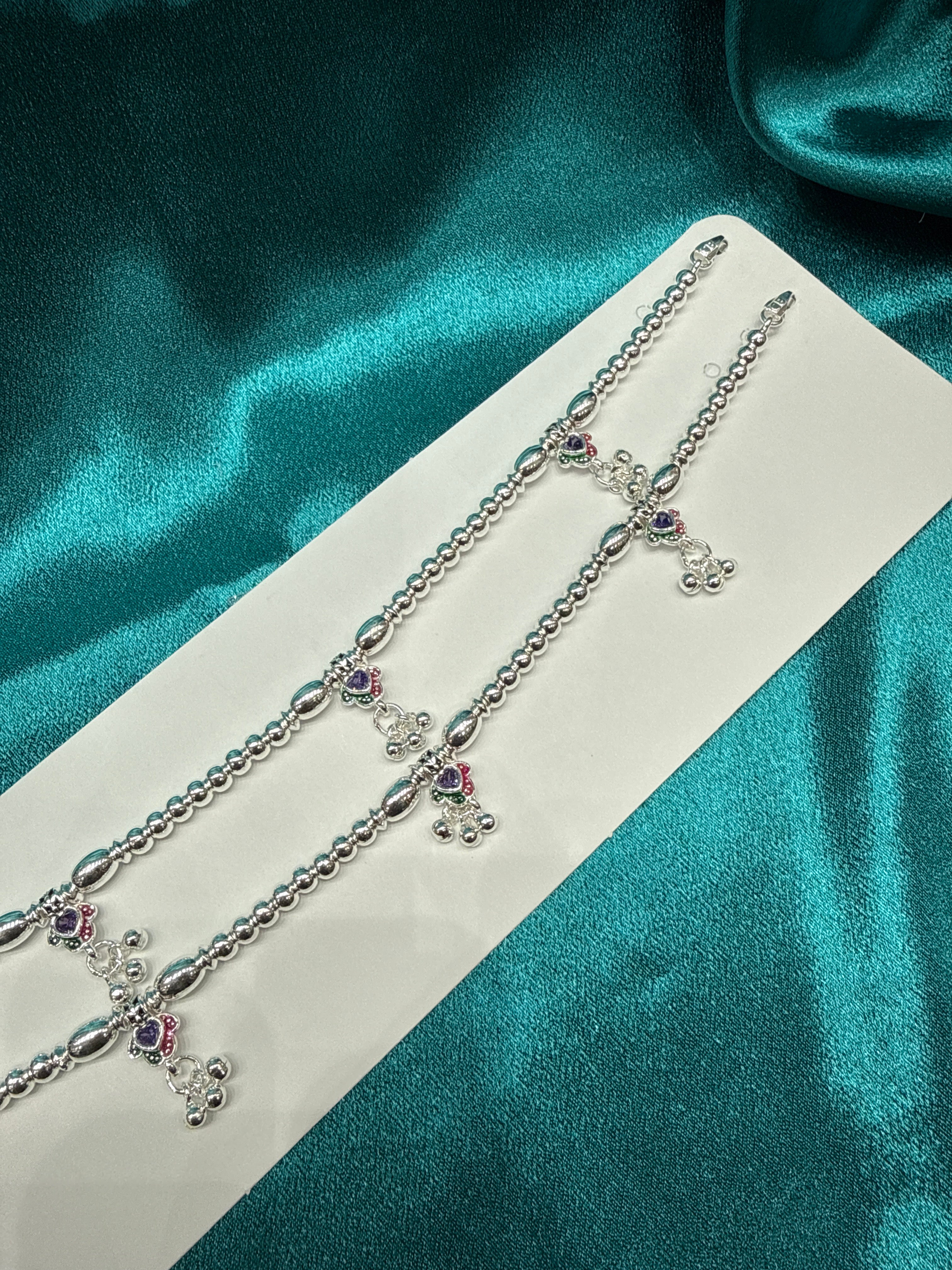 Women’s Fancy/Traditional Silver Anklet