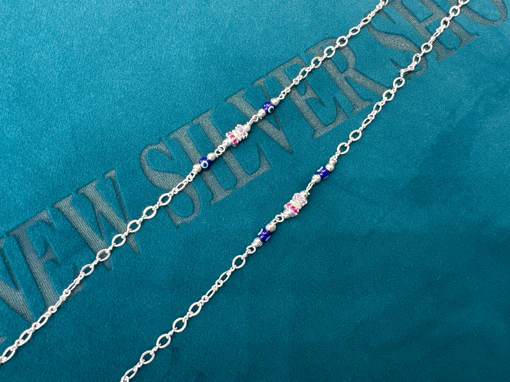 Women’s Fancy/Traditional Silver Anklet