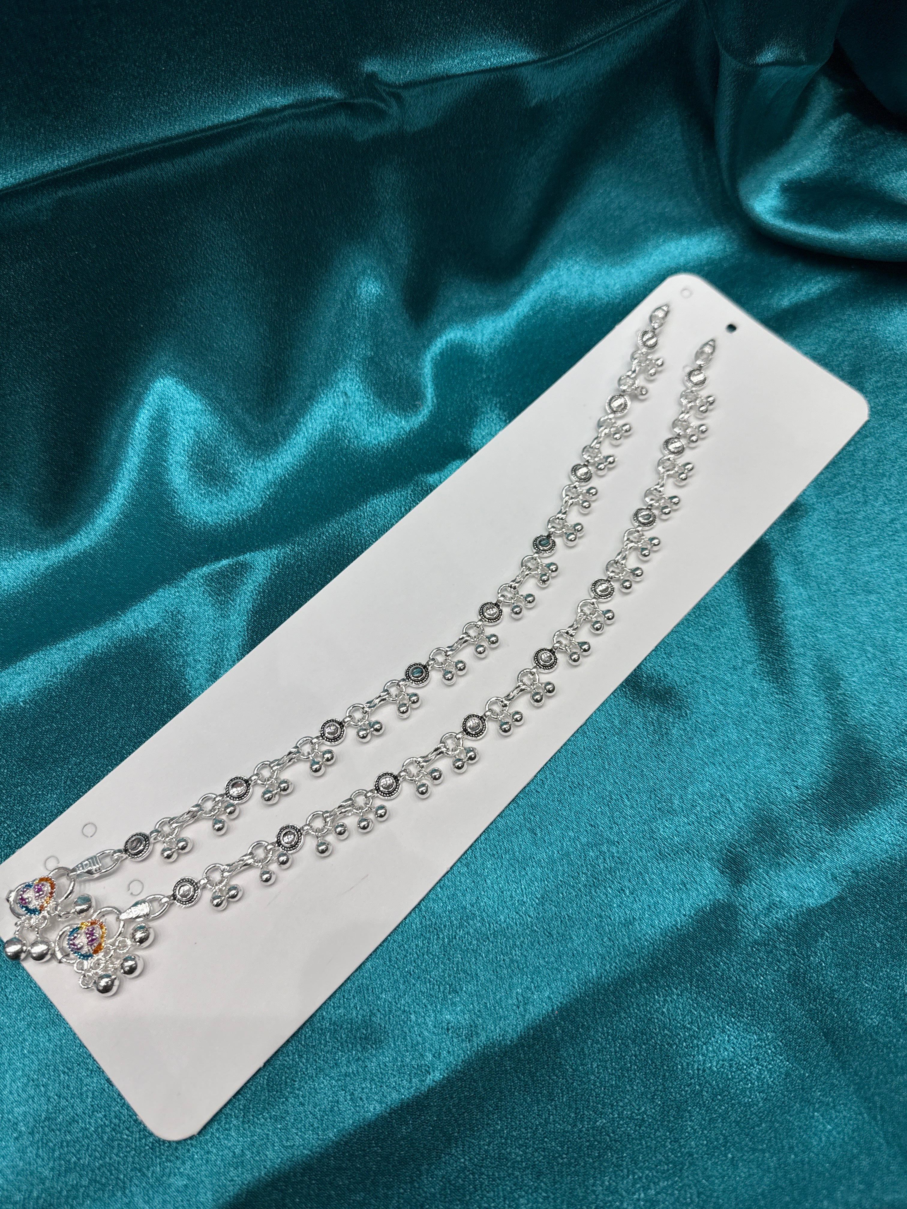 Women’s Fancy/Traditional Silver Anklet