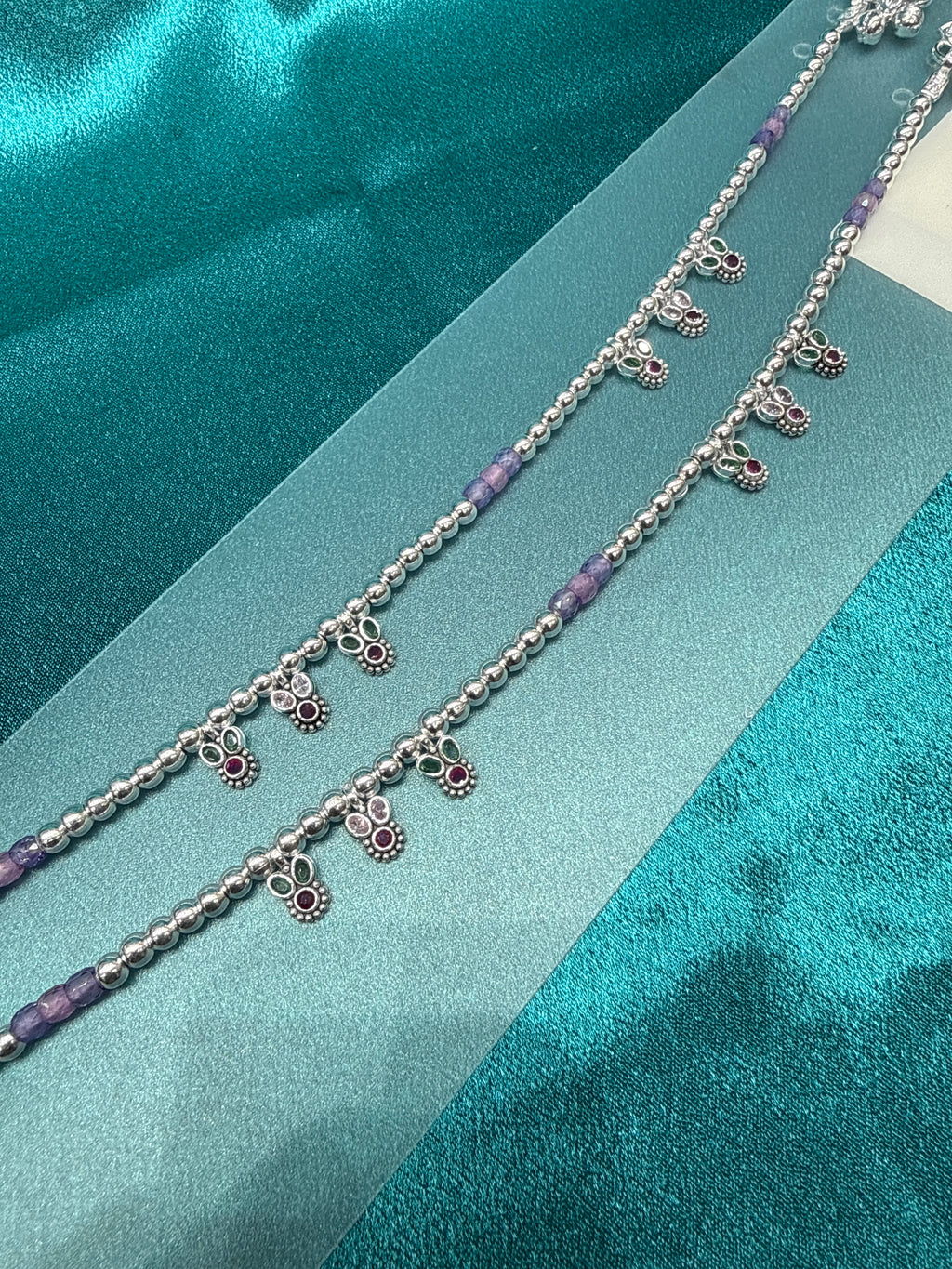 Women’s Fancy/Traditional Silver Anklet