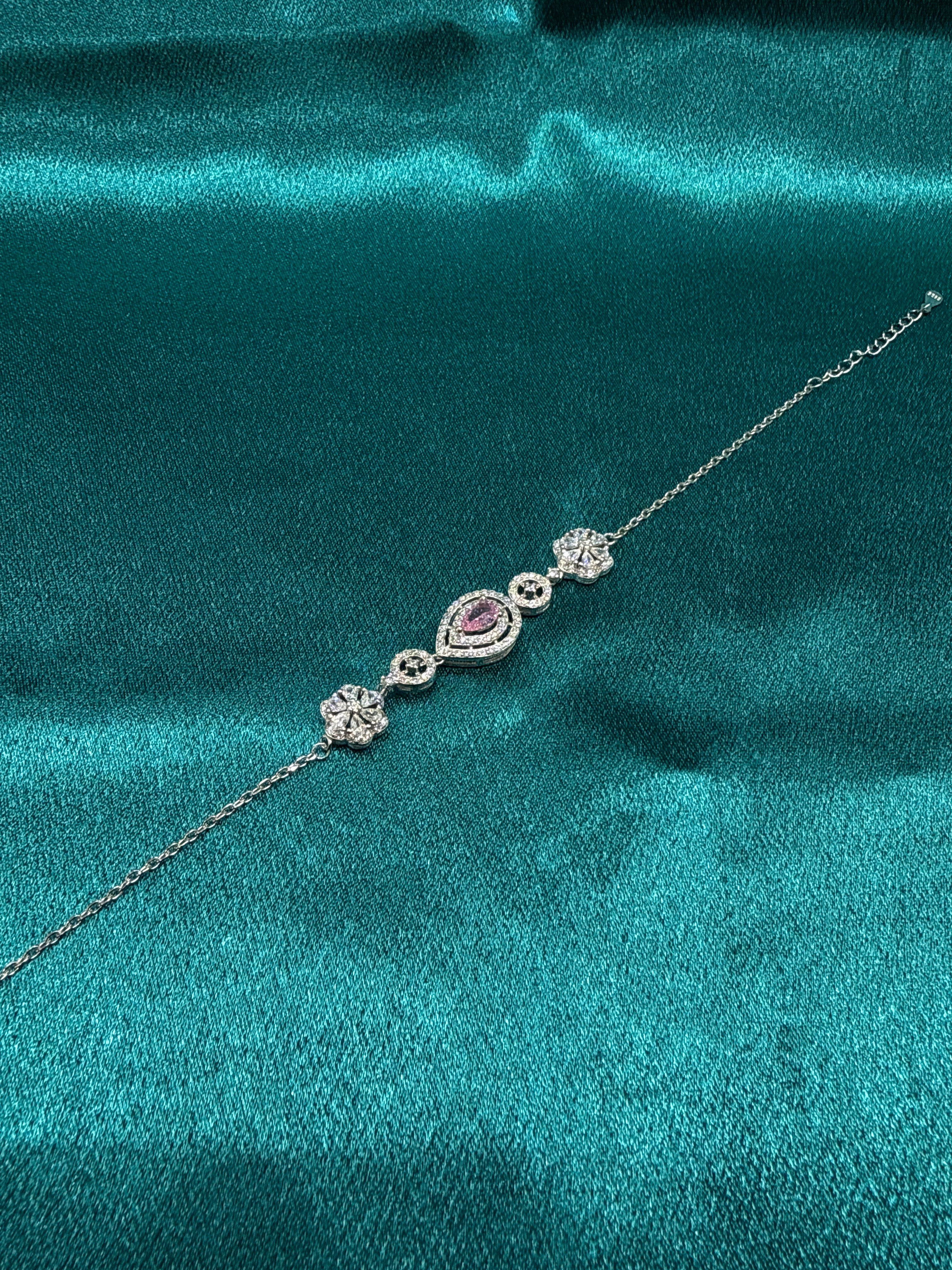 Women’s Fancy Silver 925 Bracelet