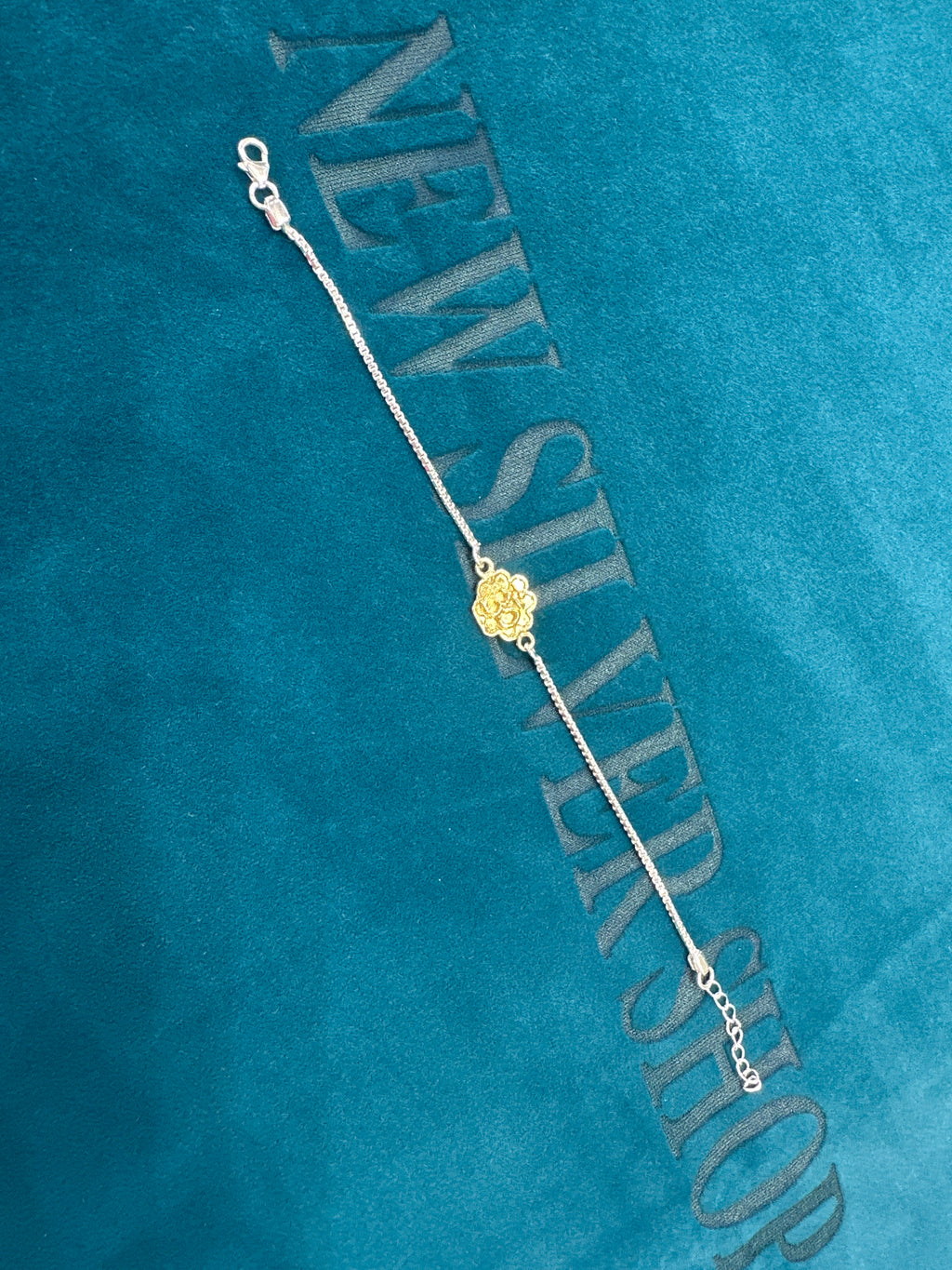 Silver Fancy Rakhi