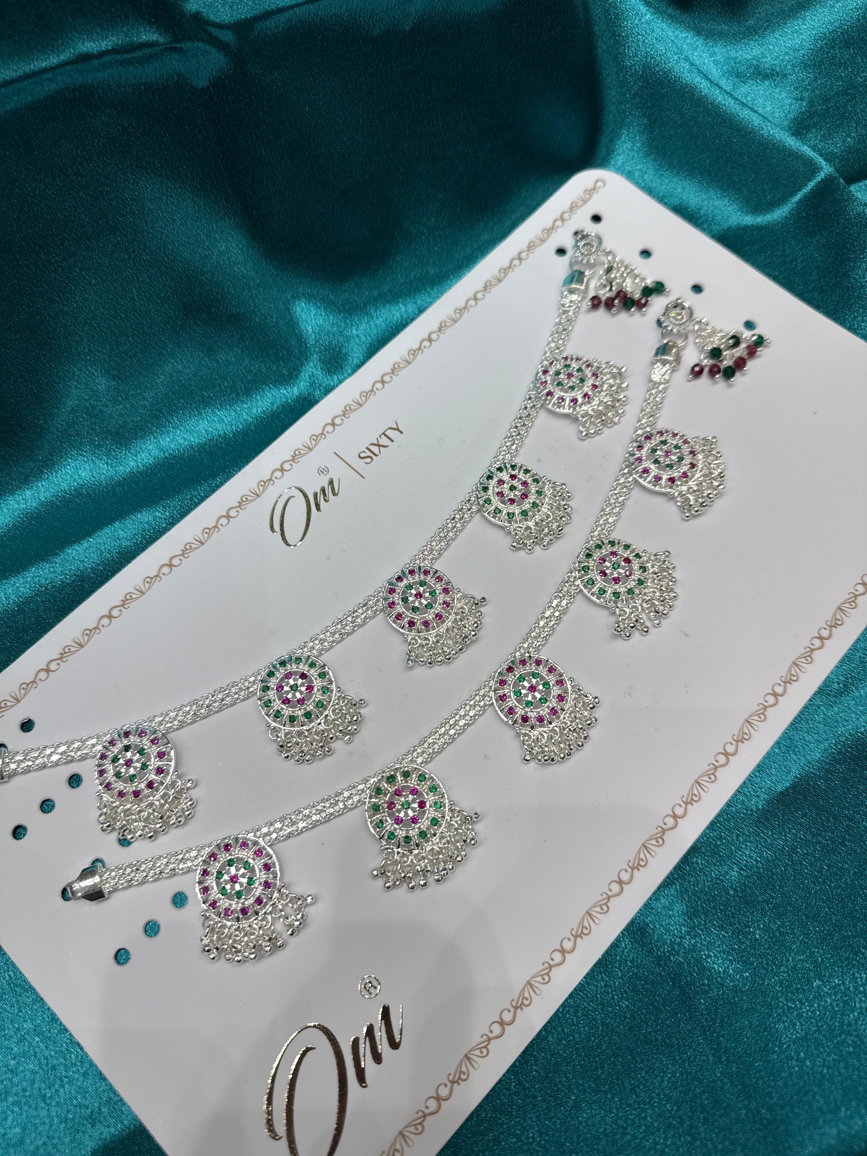 Women’s Traditional Heavy Weight Silver Anklet