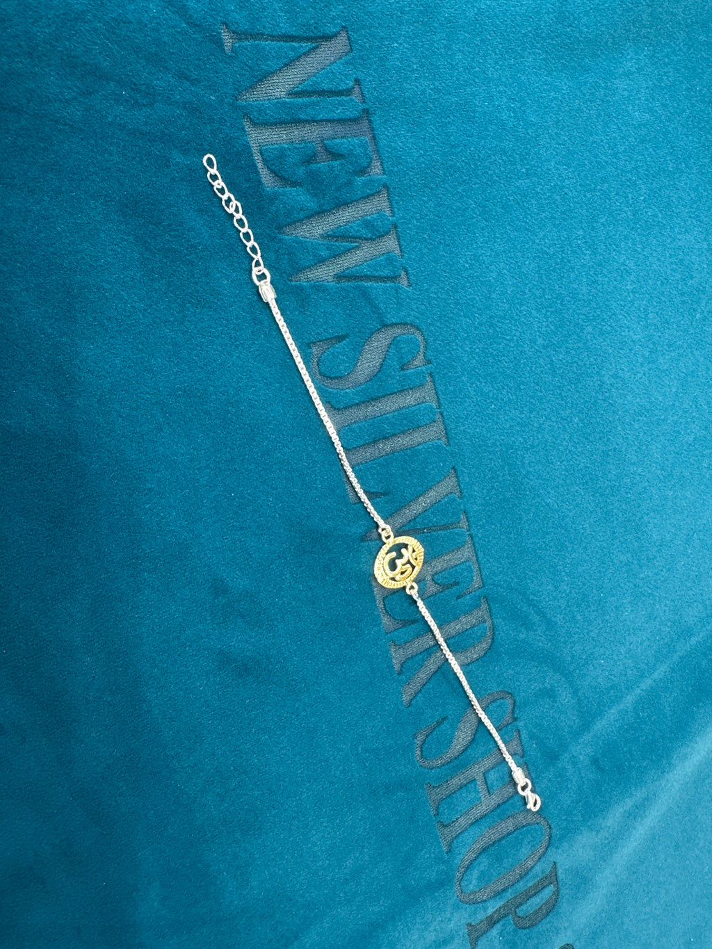 Silver Fancy Rakhi
