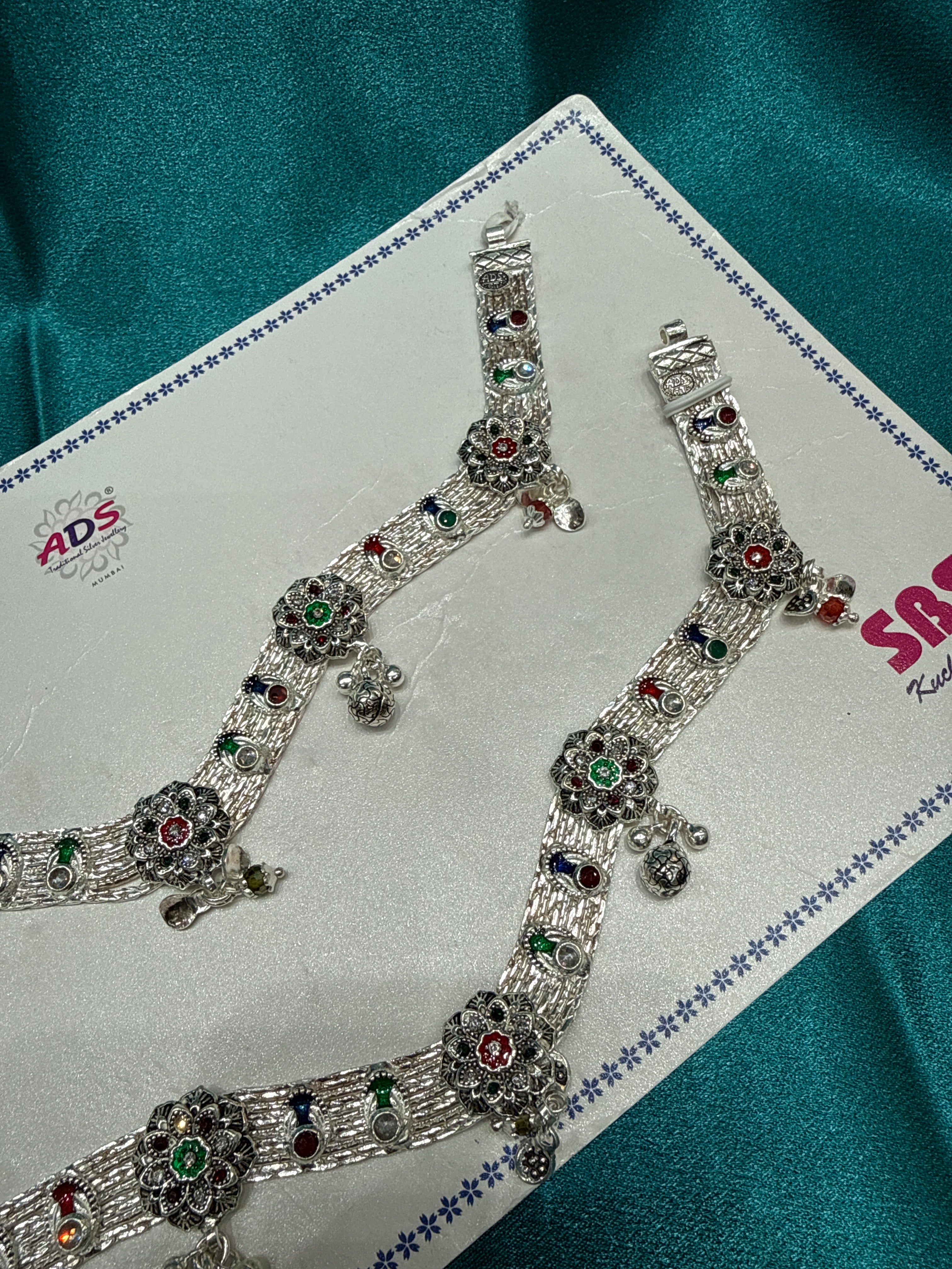 Women’s Traditional Heavy Weight Silver Anklet