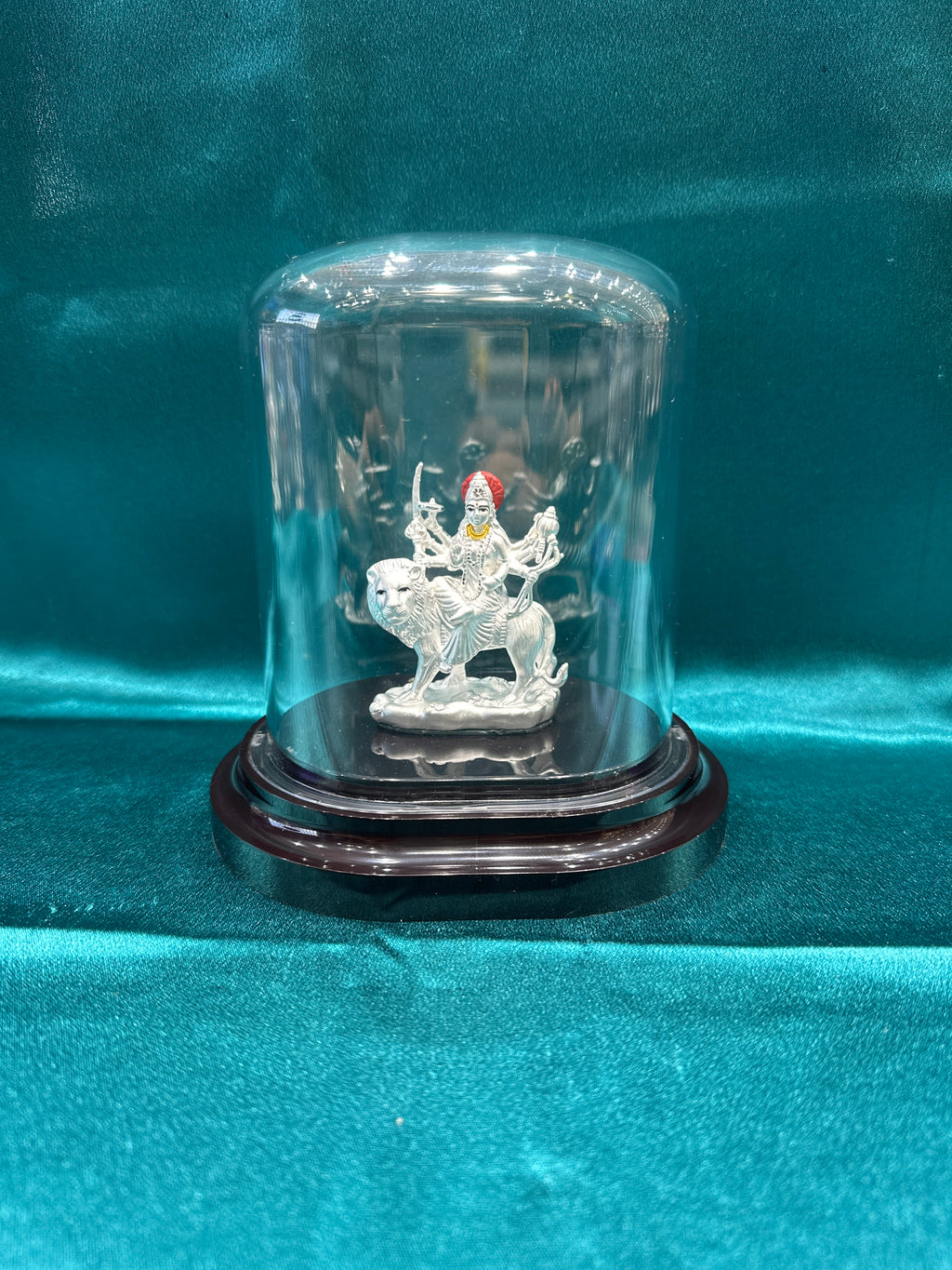 Pure Silver Ambe Mata Ji Idol (Murti)