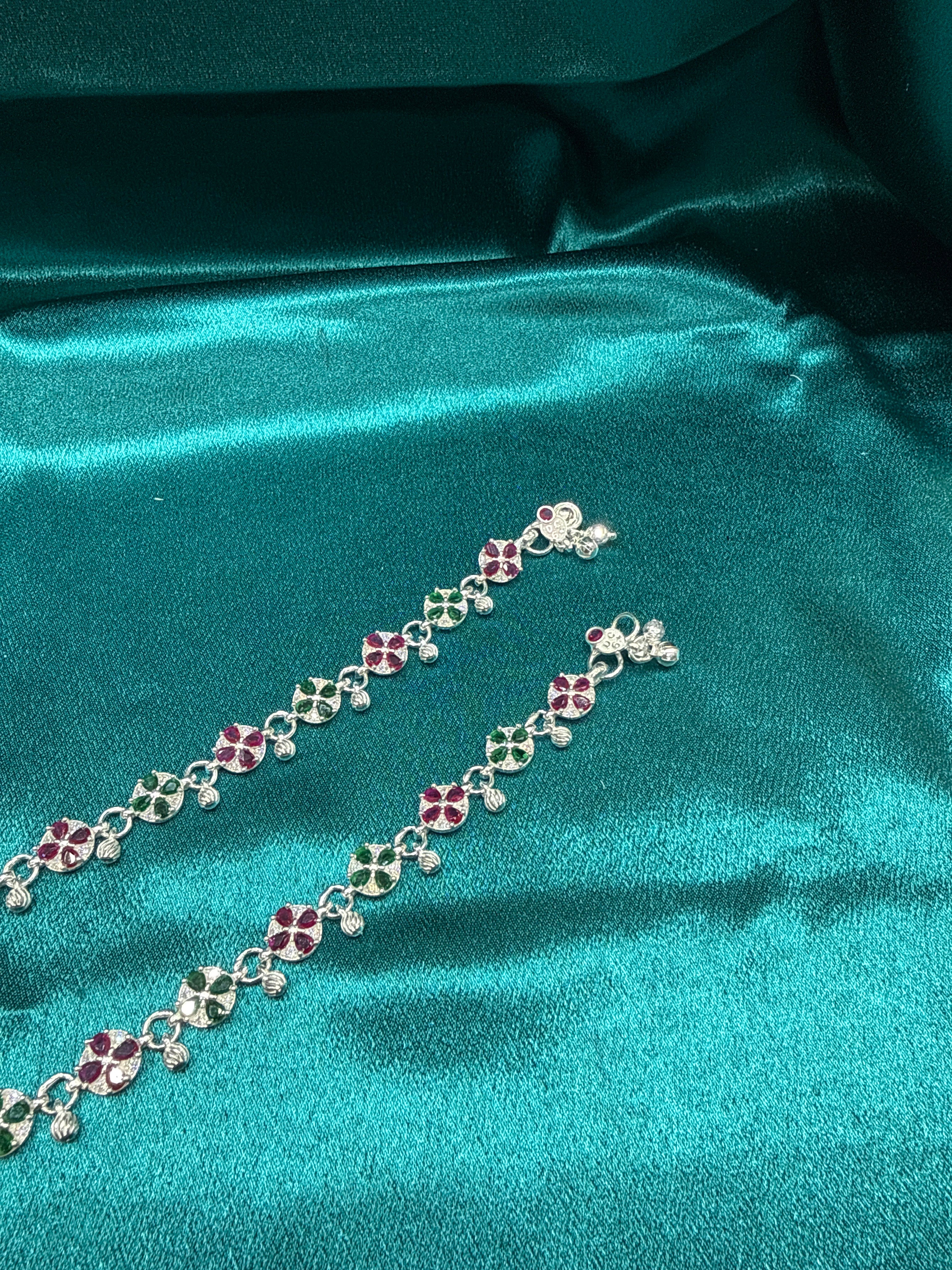 Women’s Fancy/Traditional Silver Anklet
