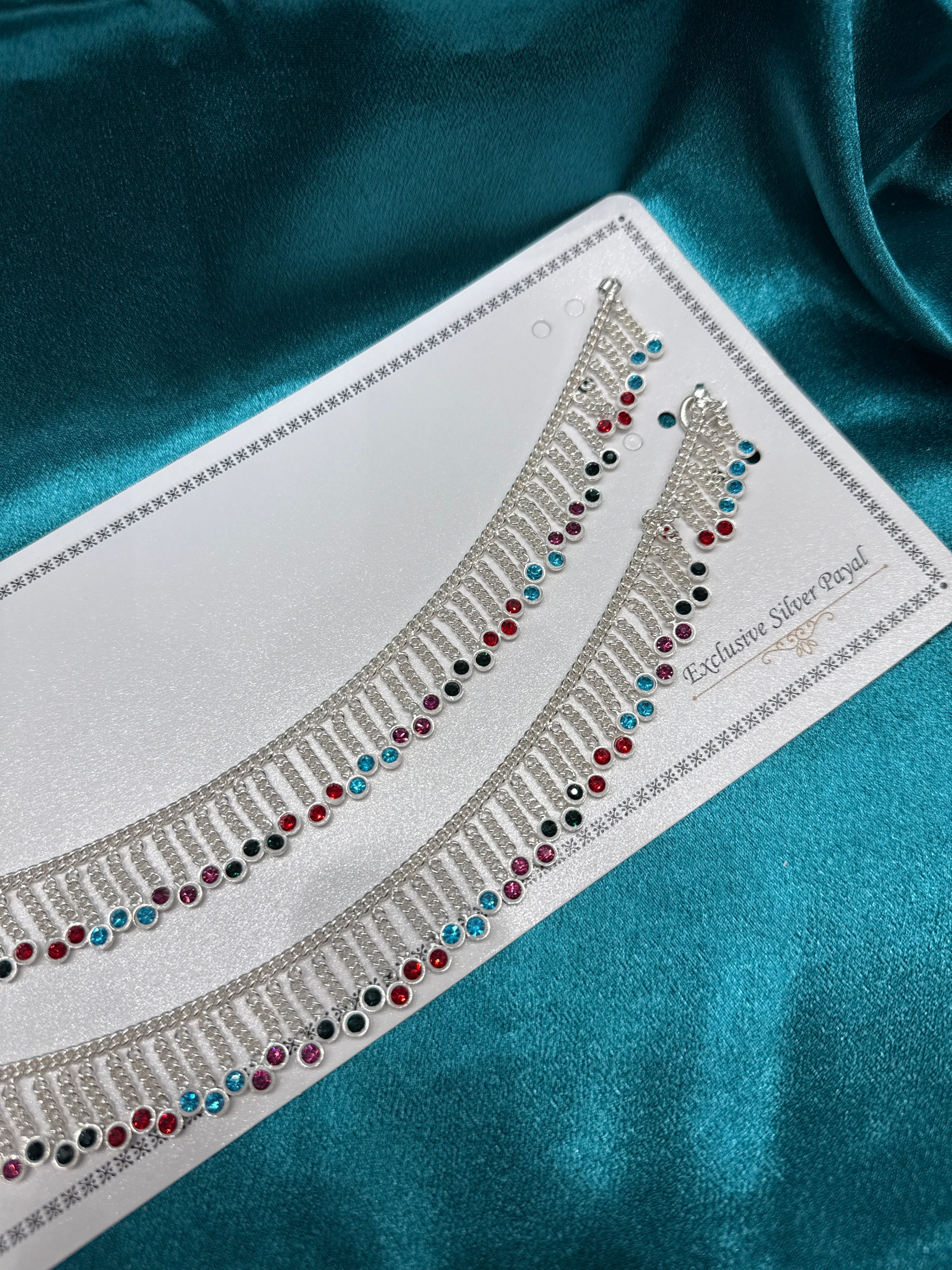 Women’s Fancy/Designer Silver Anklet
