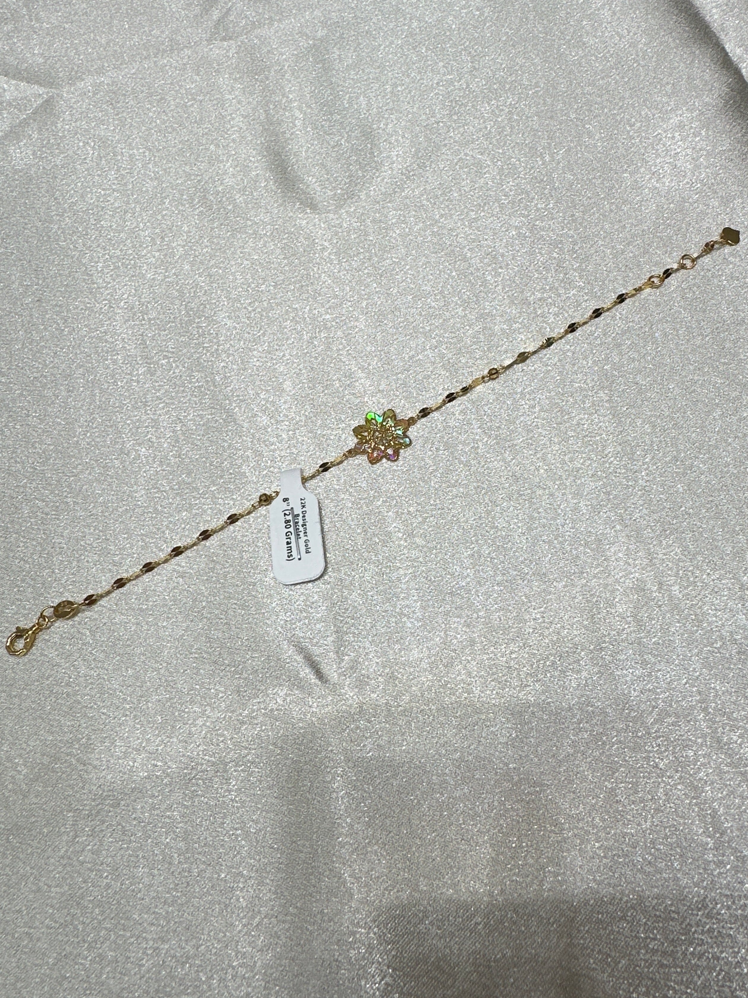 22K Designer Gold Bracelet