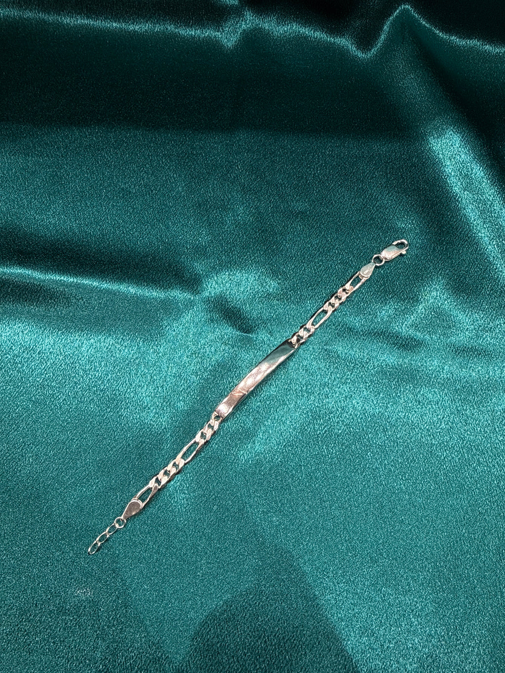 Kids Plate Figoro Link Sikver 925 Bracelet (5mm)