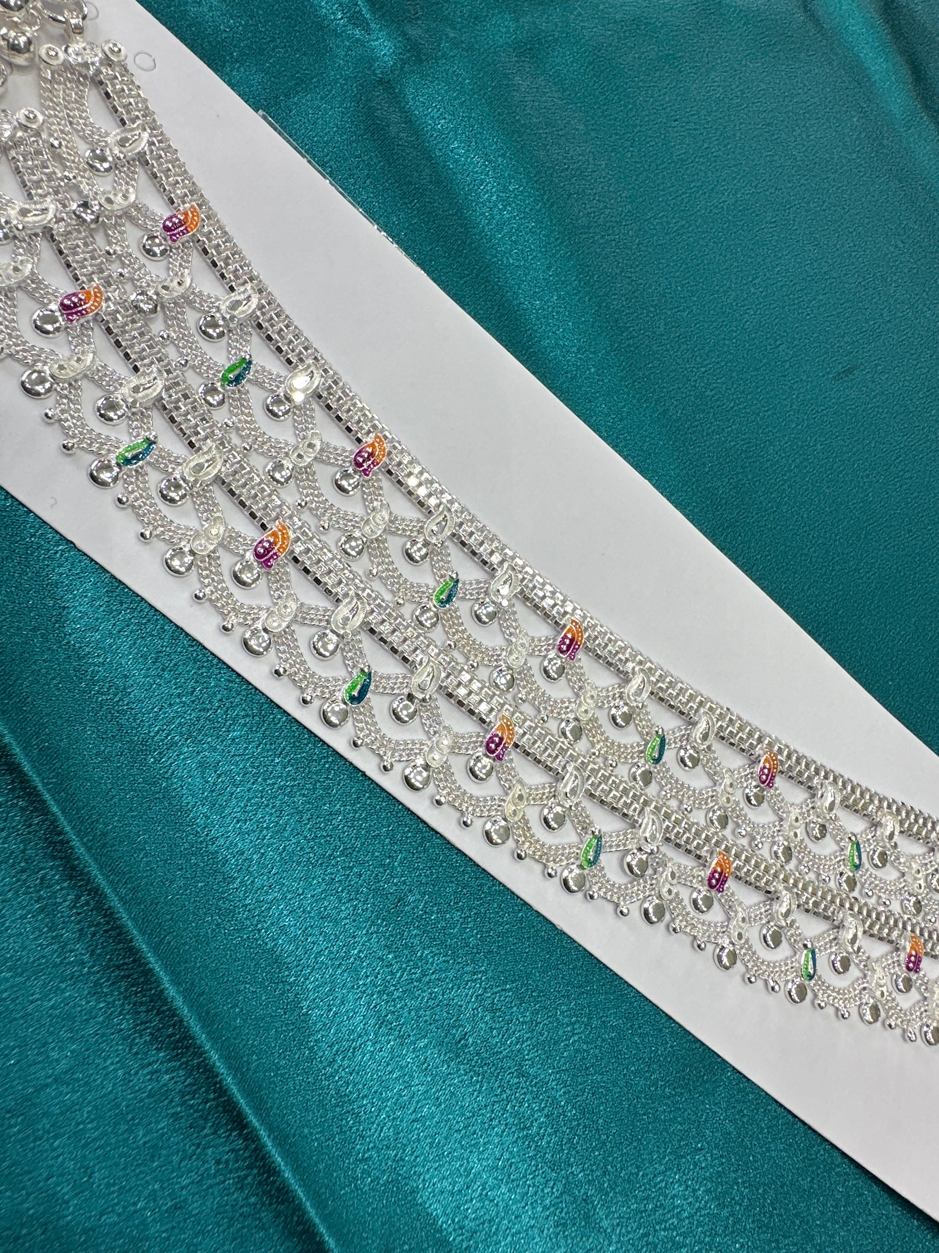 Women’s Fancy/Traditional Silver Anklet