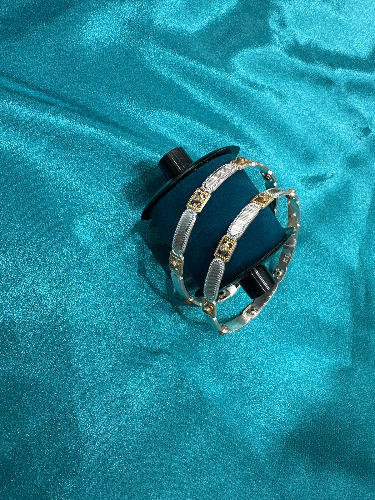 Designer Silver Bangles