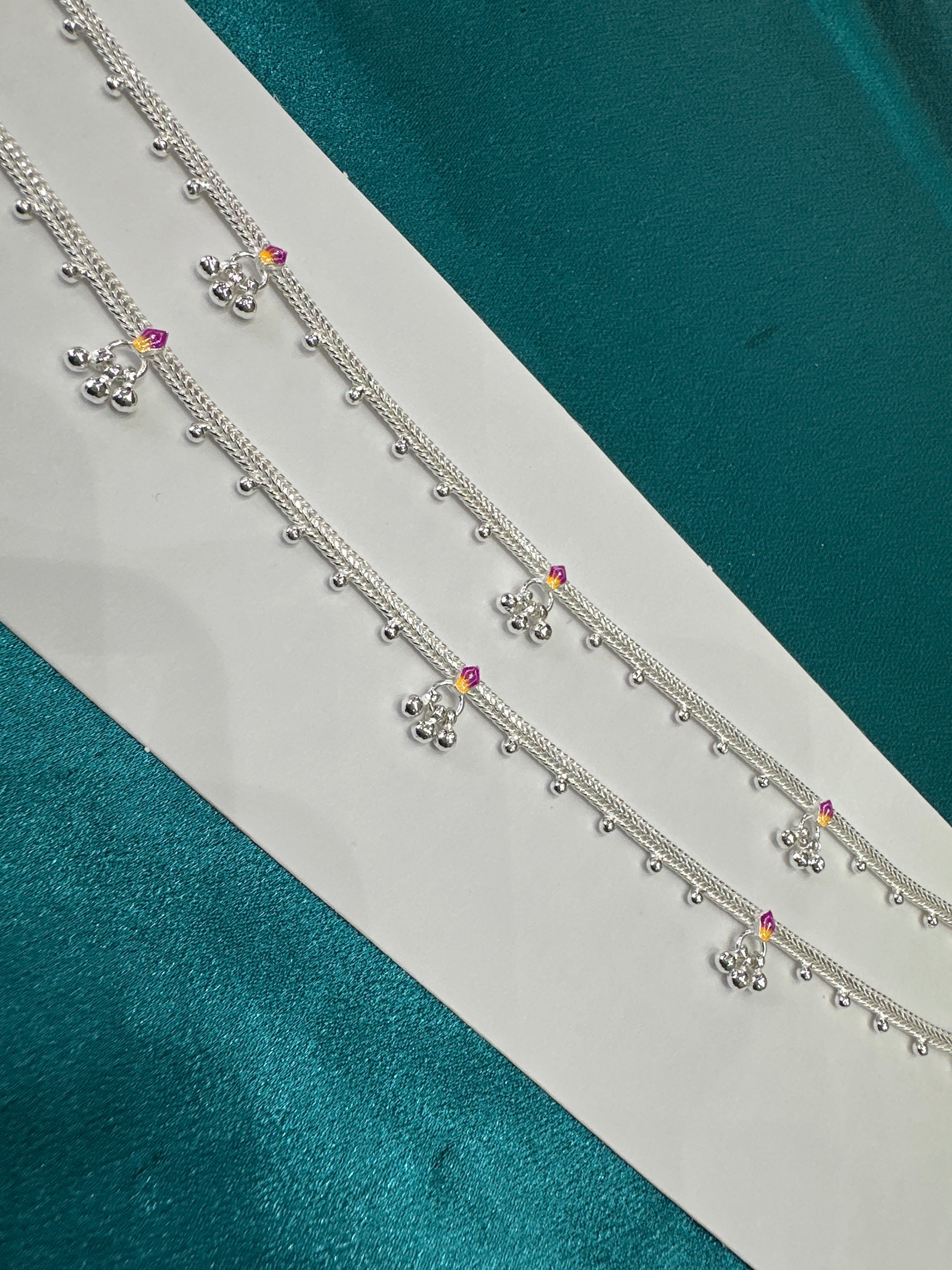 Women’s Fancy/Traditional Silver Anklet