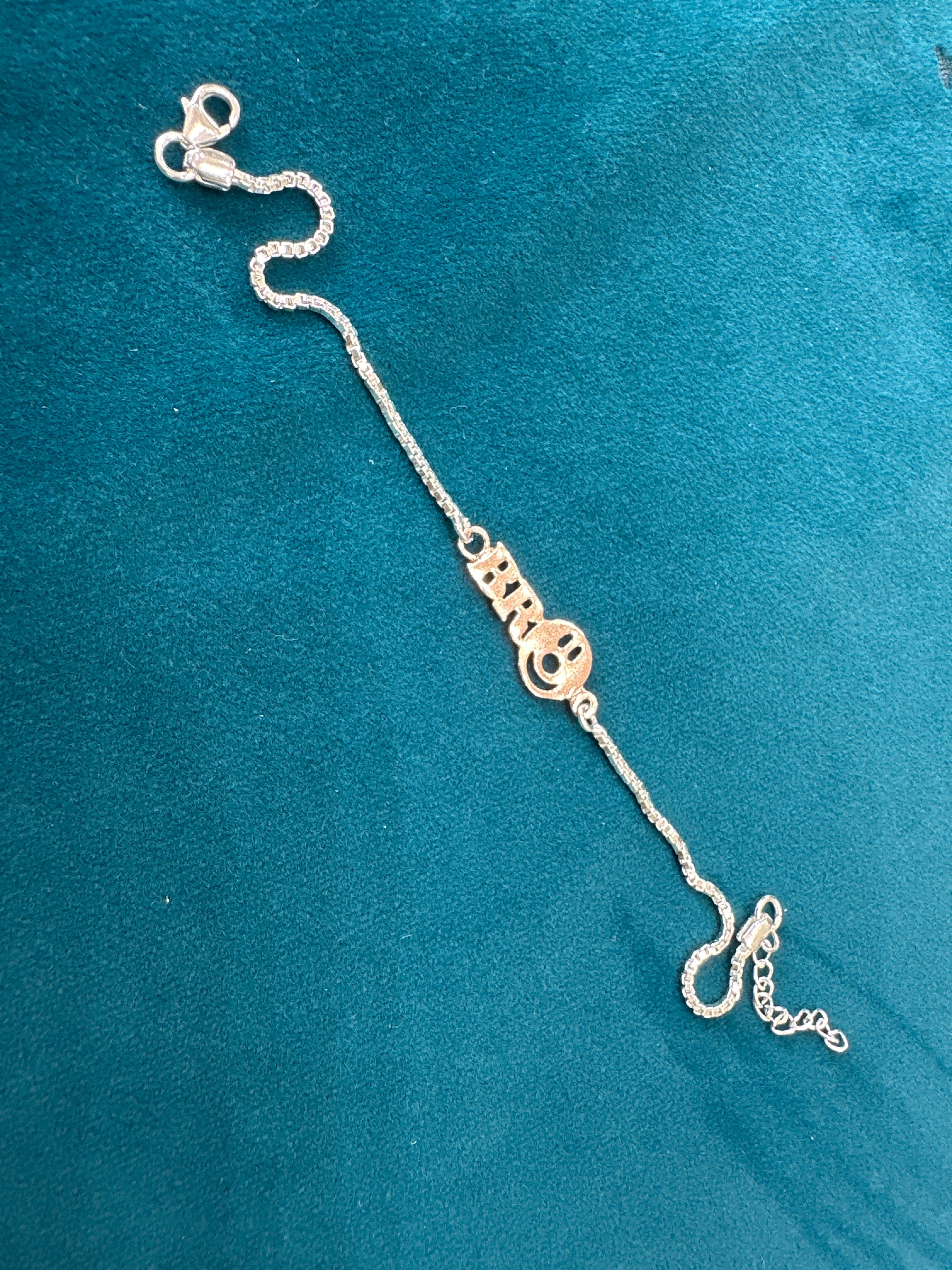 Silver Fancy Rakhi