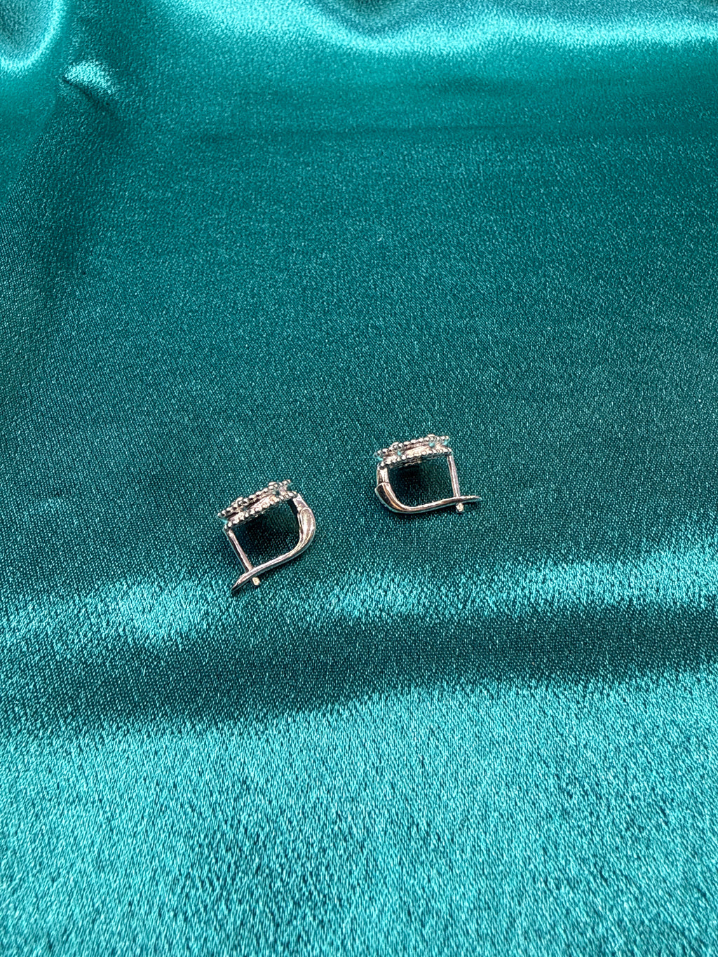 Women’s Fancy Clover Silver Earrings
