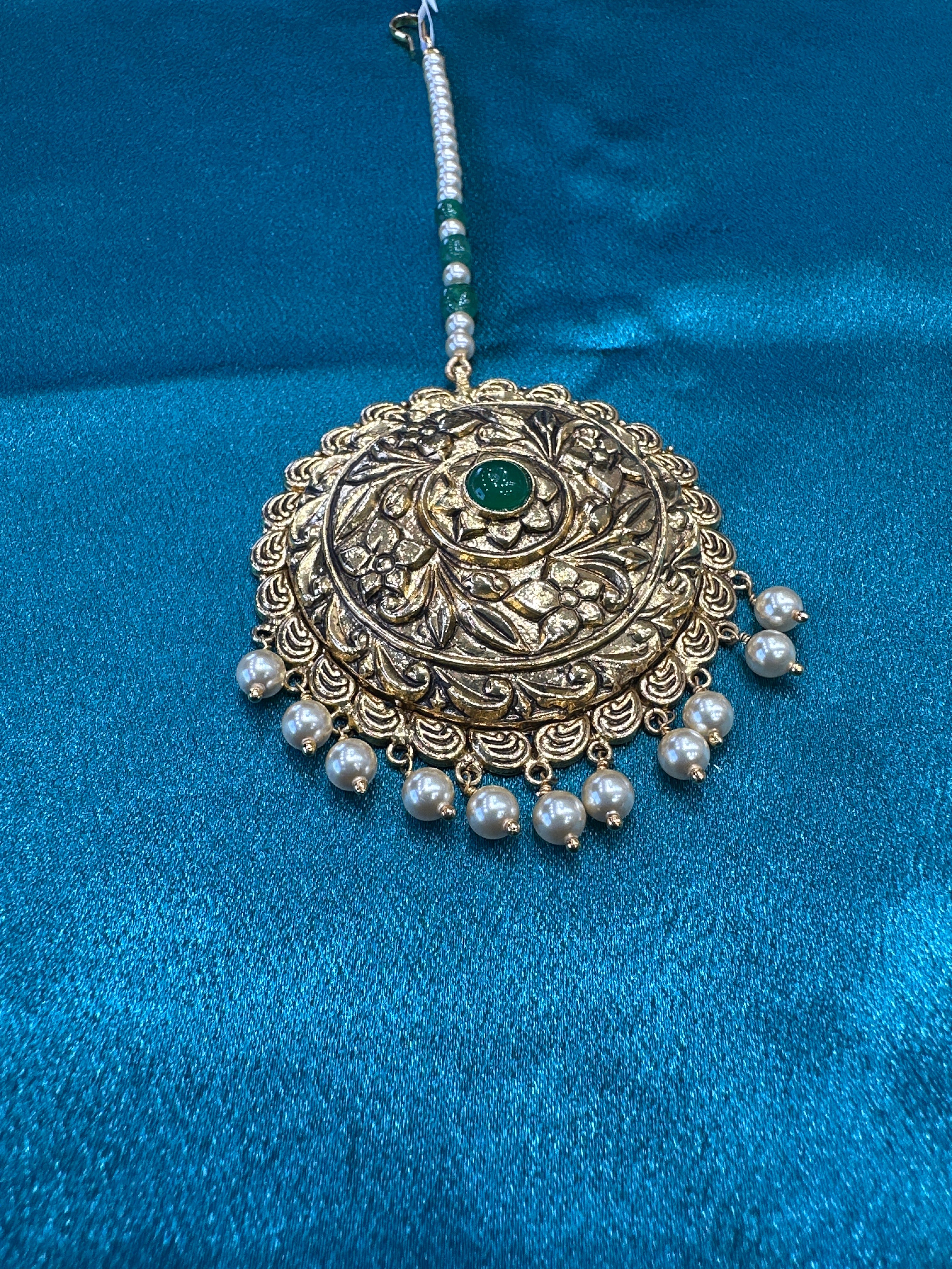 Silver Tikka with Gold plating