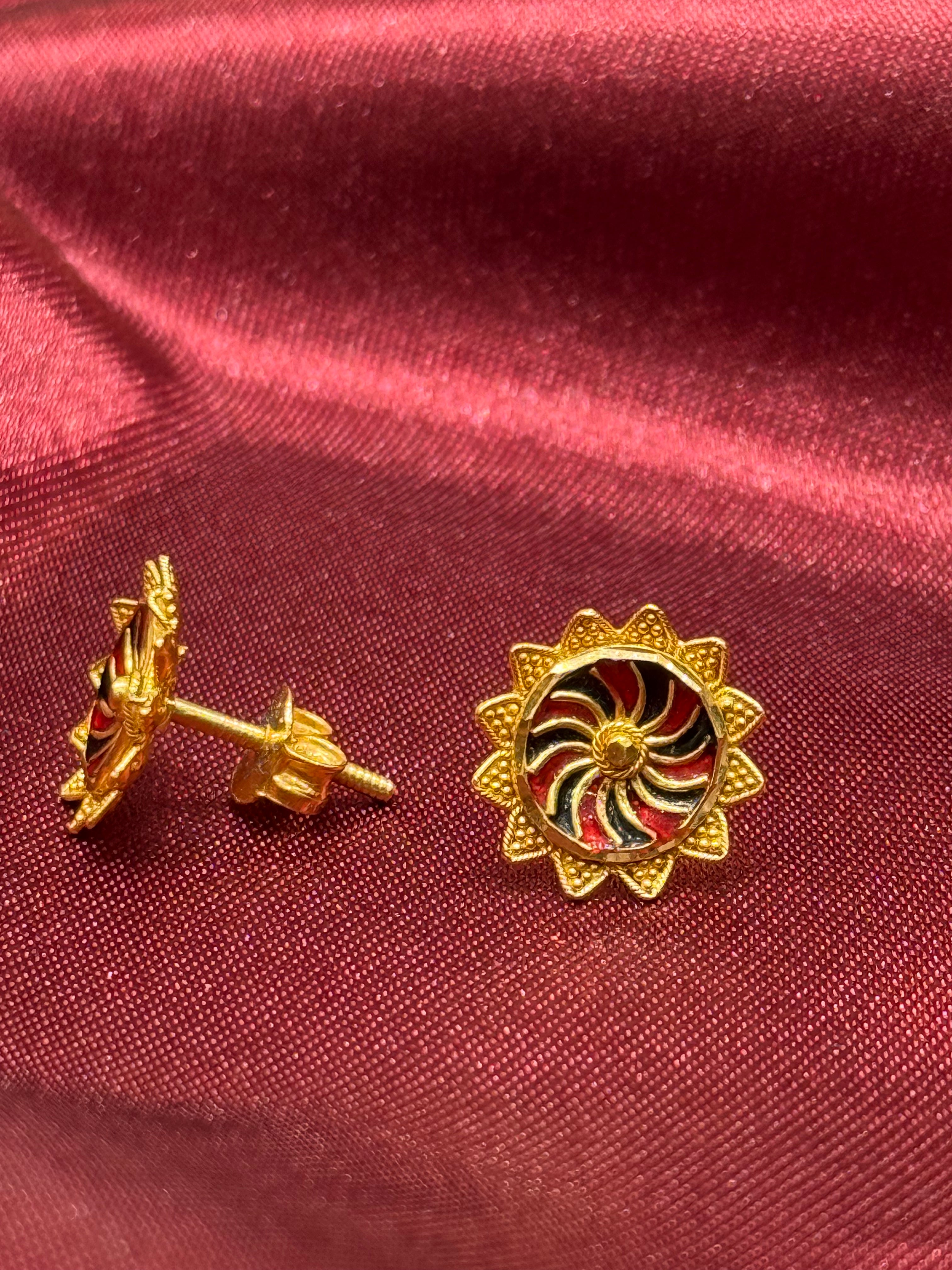 22k Gold Earrings