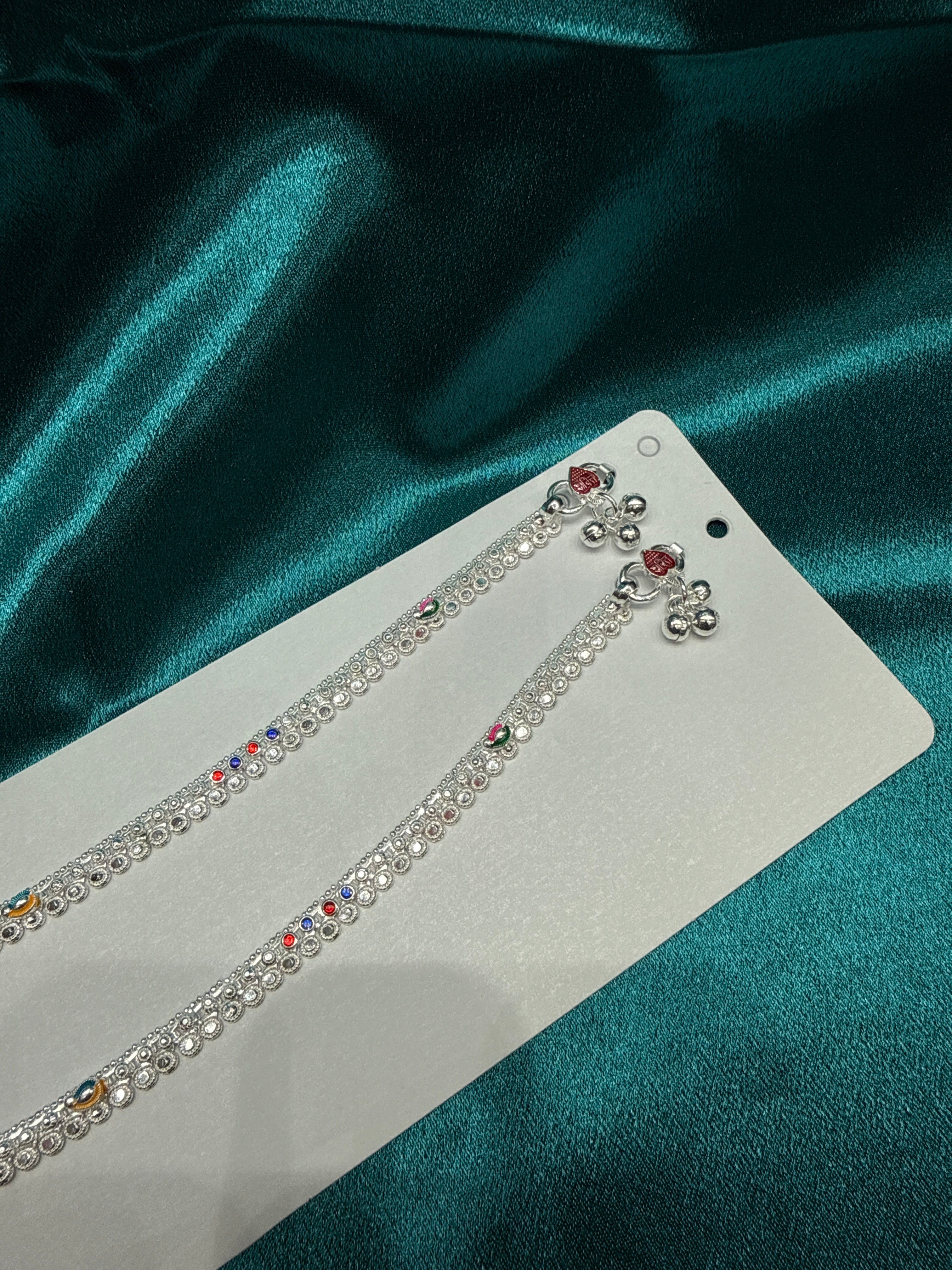 Women’s Fancy/Traditional Silver Anklet