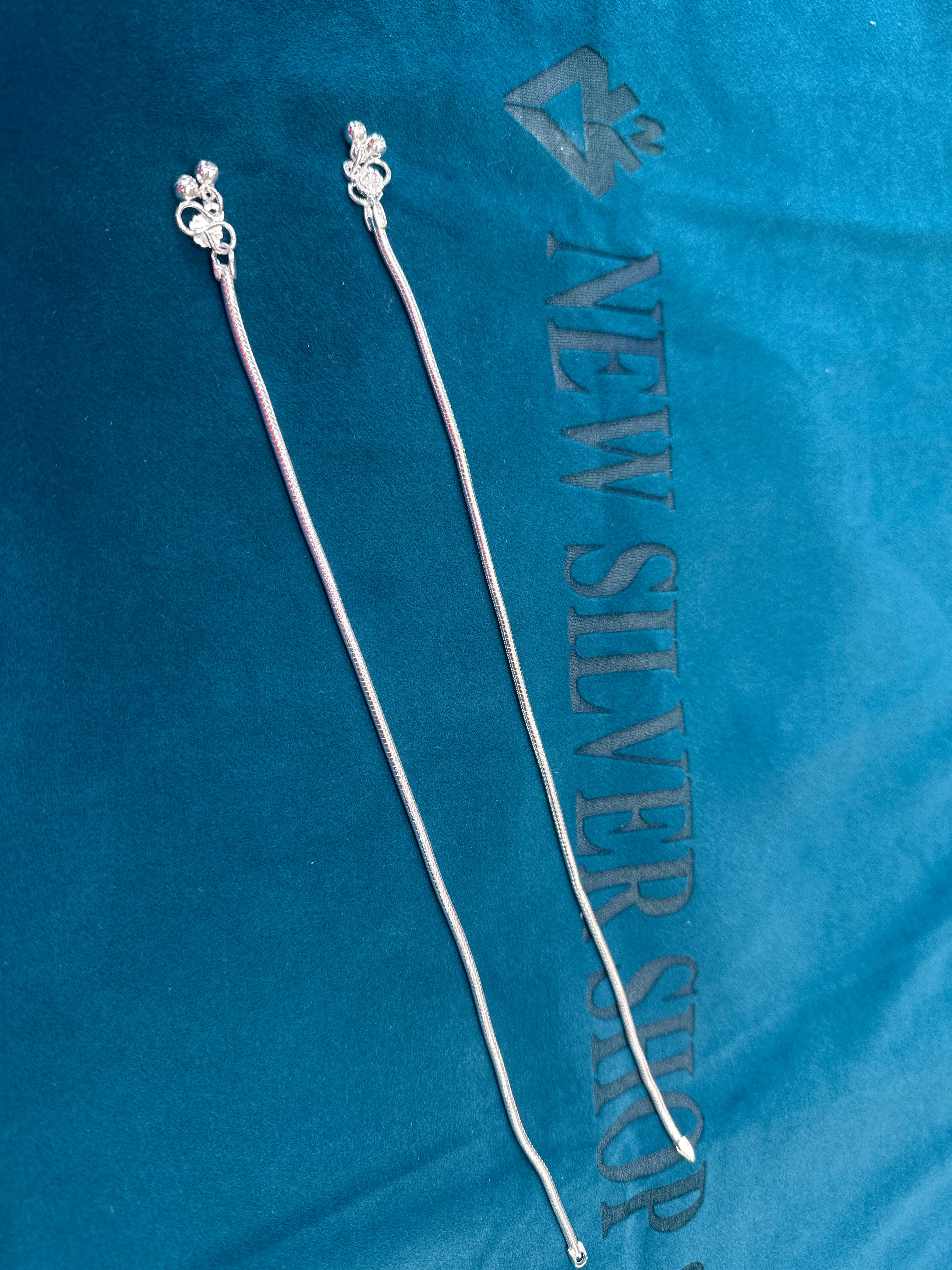 Women’s Fancy/Traditional Silver Anklet