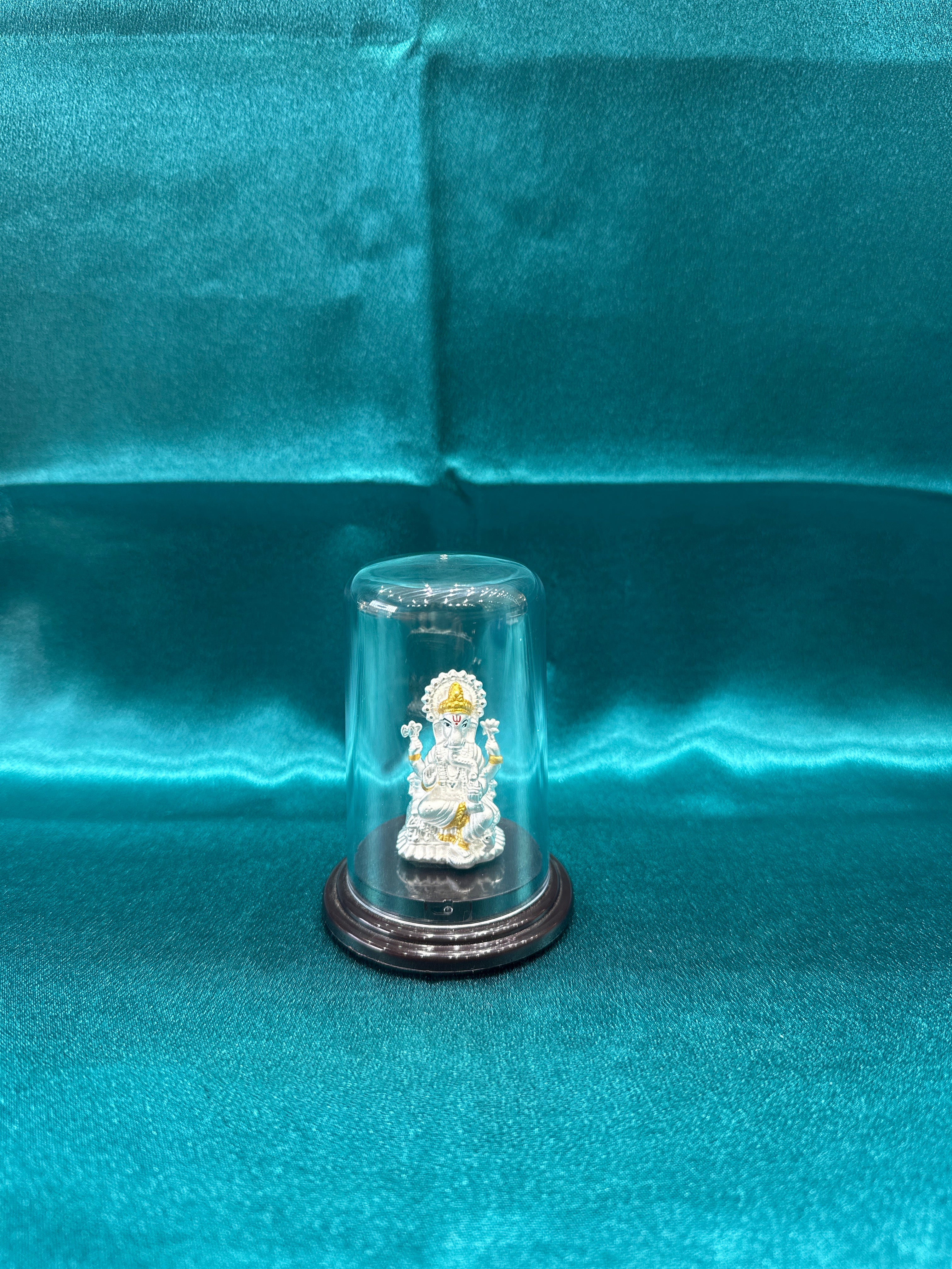 Pure Silver Ganesh Ji Idol (Murti)