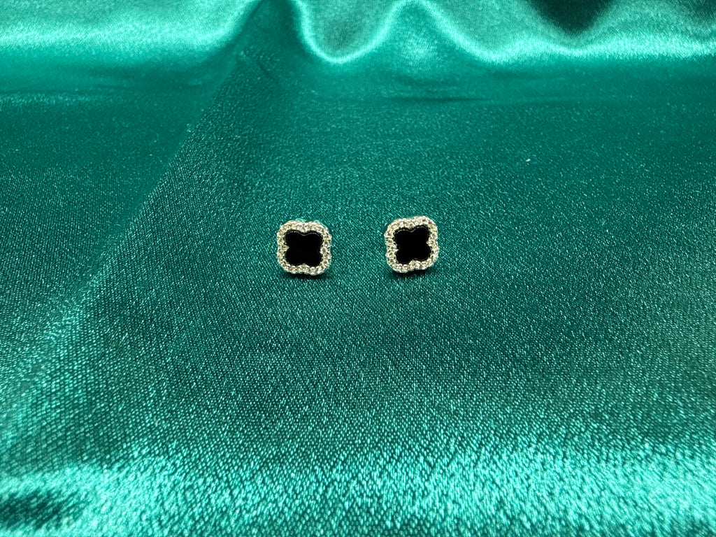 Women’s Fancy Clover Silver Earrings