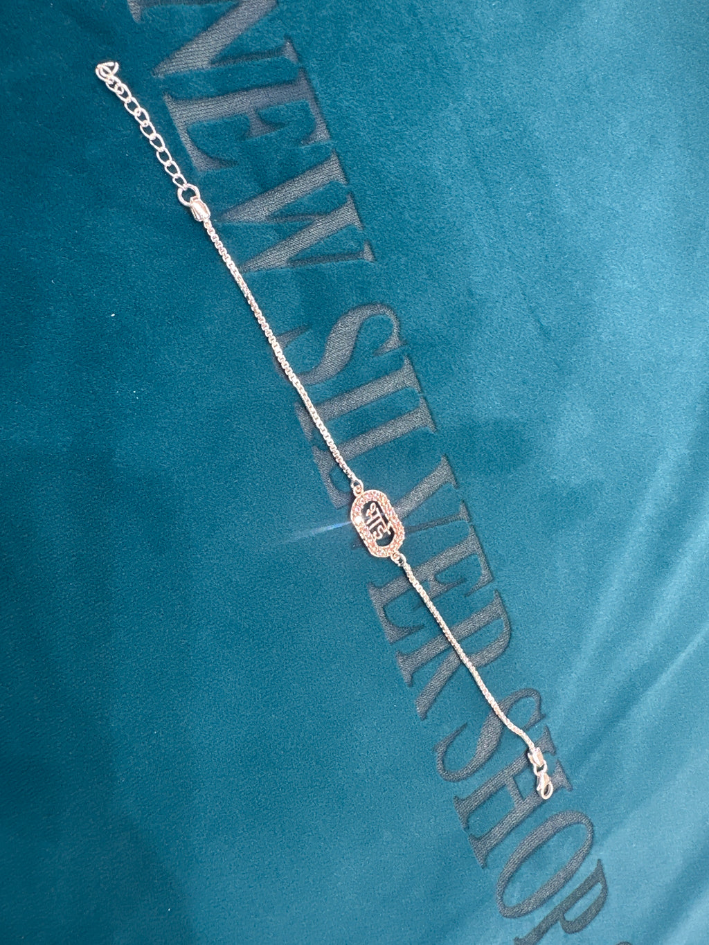 Silver Fancy Rakhi