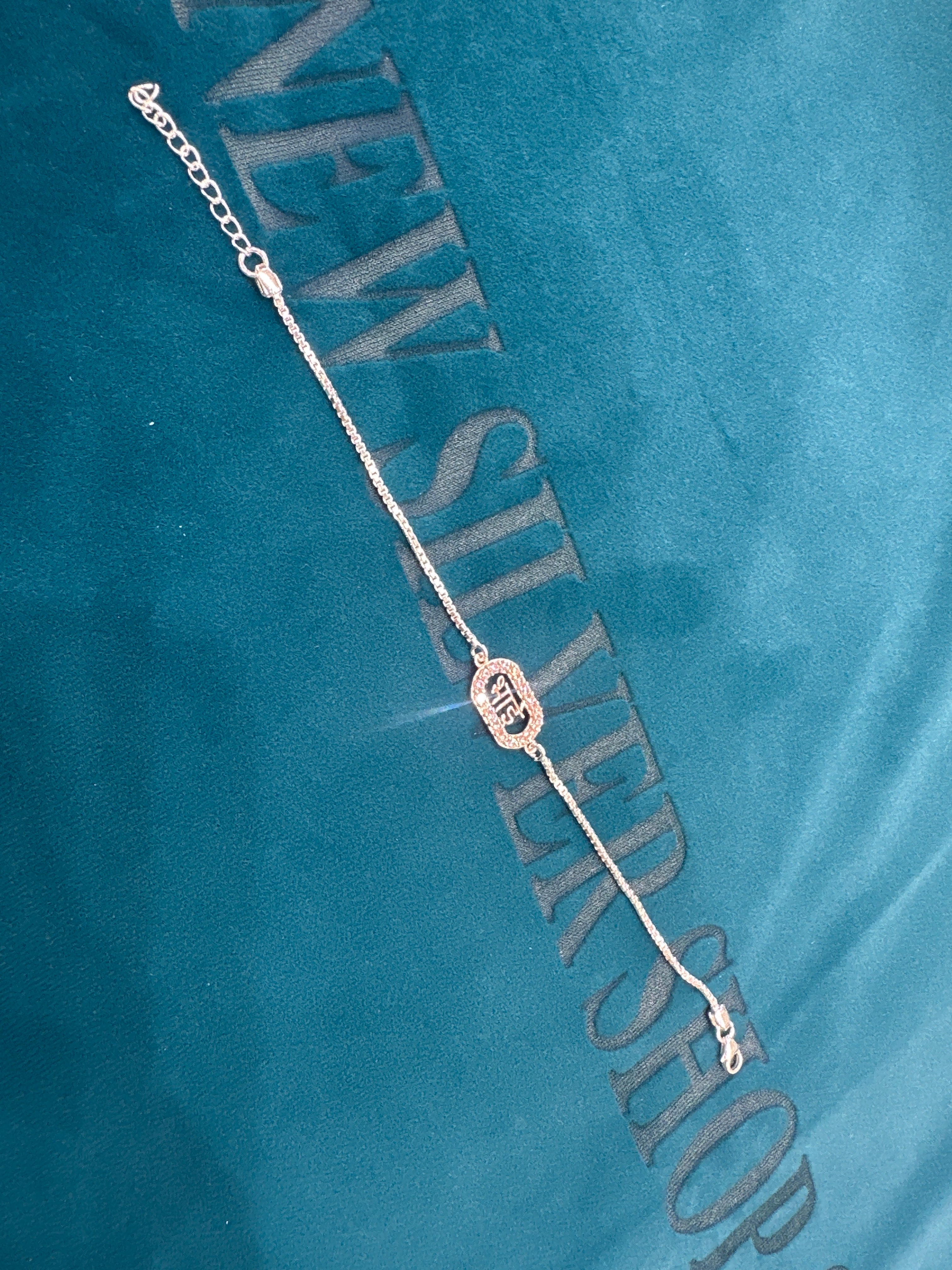 Silver Fancy Rakhi