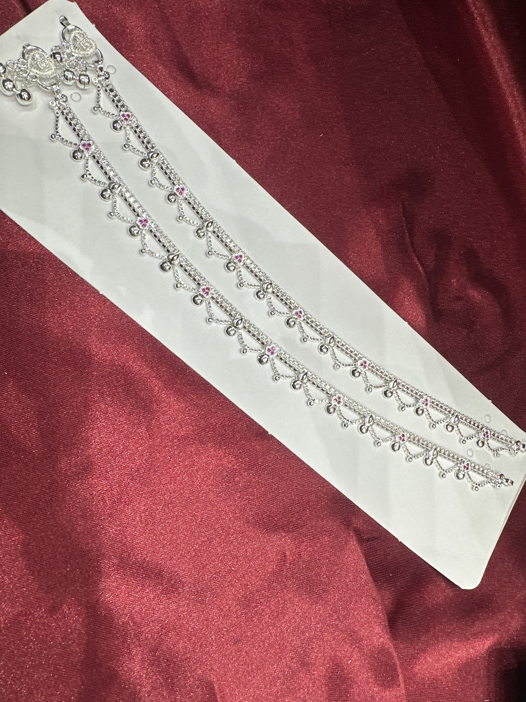 Women’s Fancy/Traditional Silver Anklet