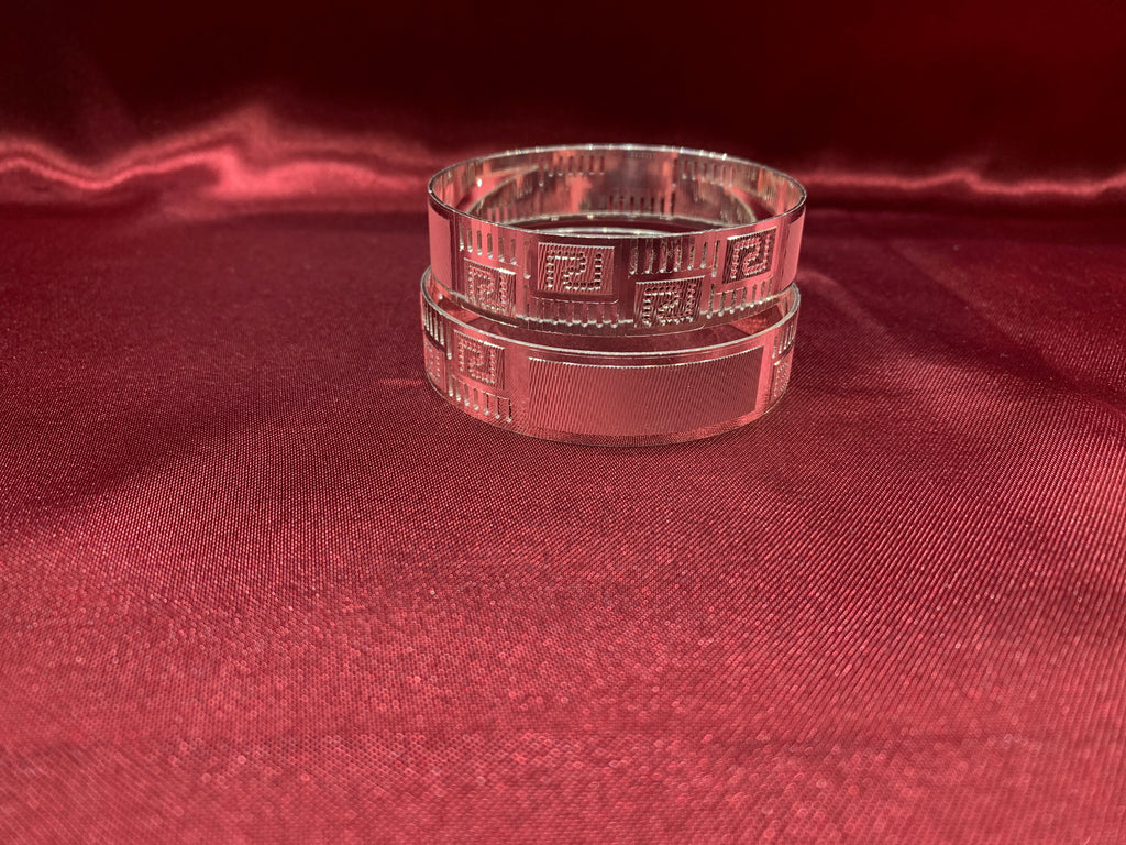 Traditional silver bangles B26