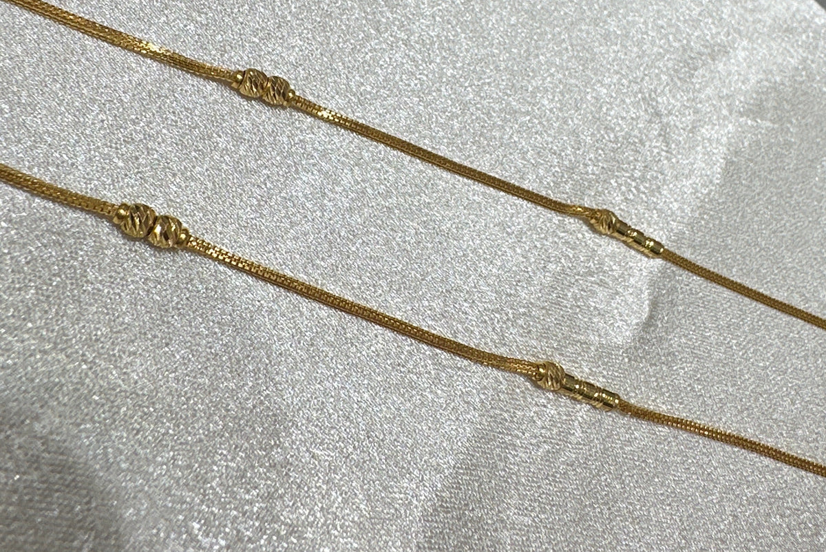 22K Designer Gold Chain