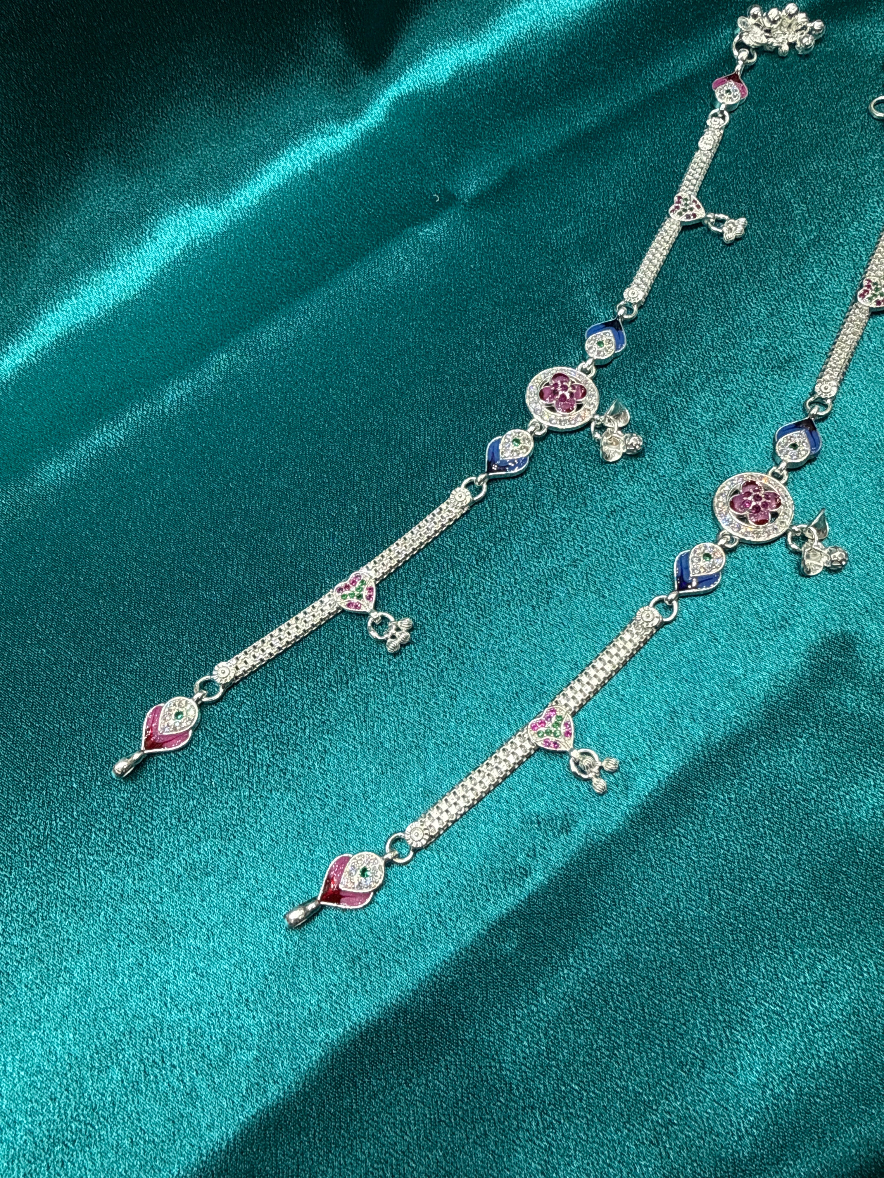 Women’s Fancy/Traditional Silver Anklet