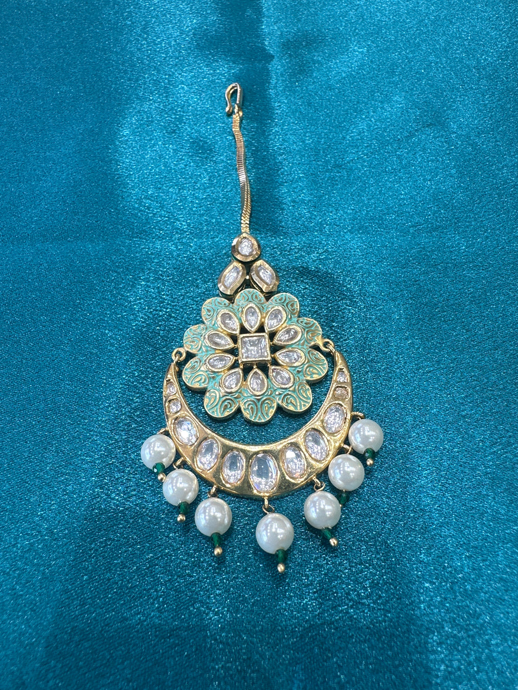 Silver Tikka with Gold plating