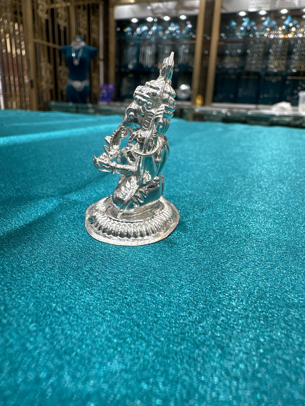 Silver Ganesh Ji Idol