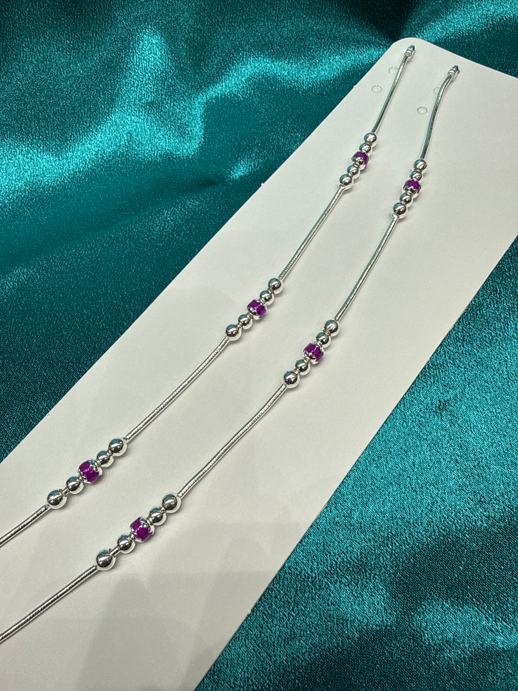 Women’s Fancy/Traditional Silver Anklet