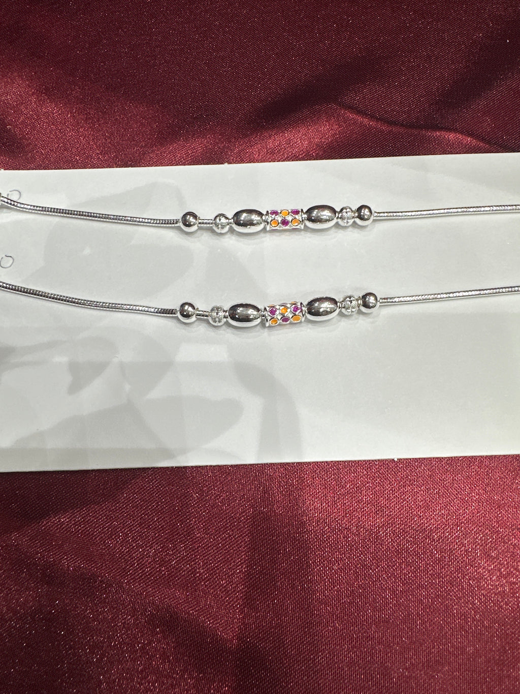 Women’s Fancy/Traditional Silver Anklet