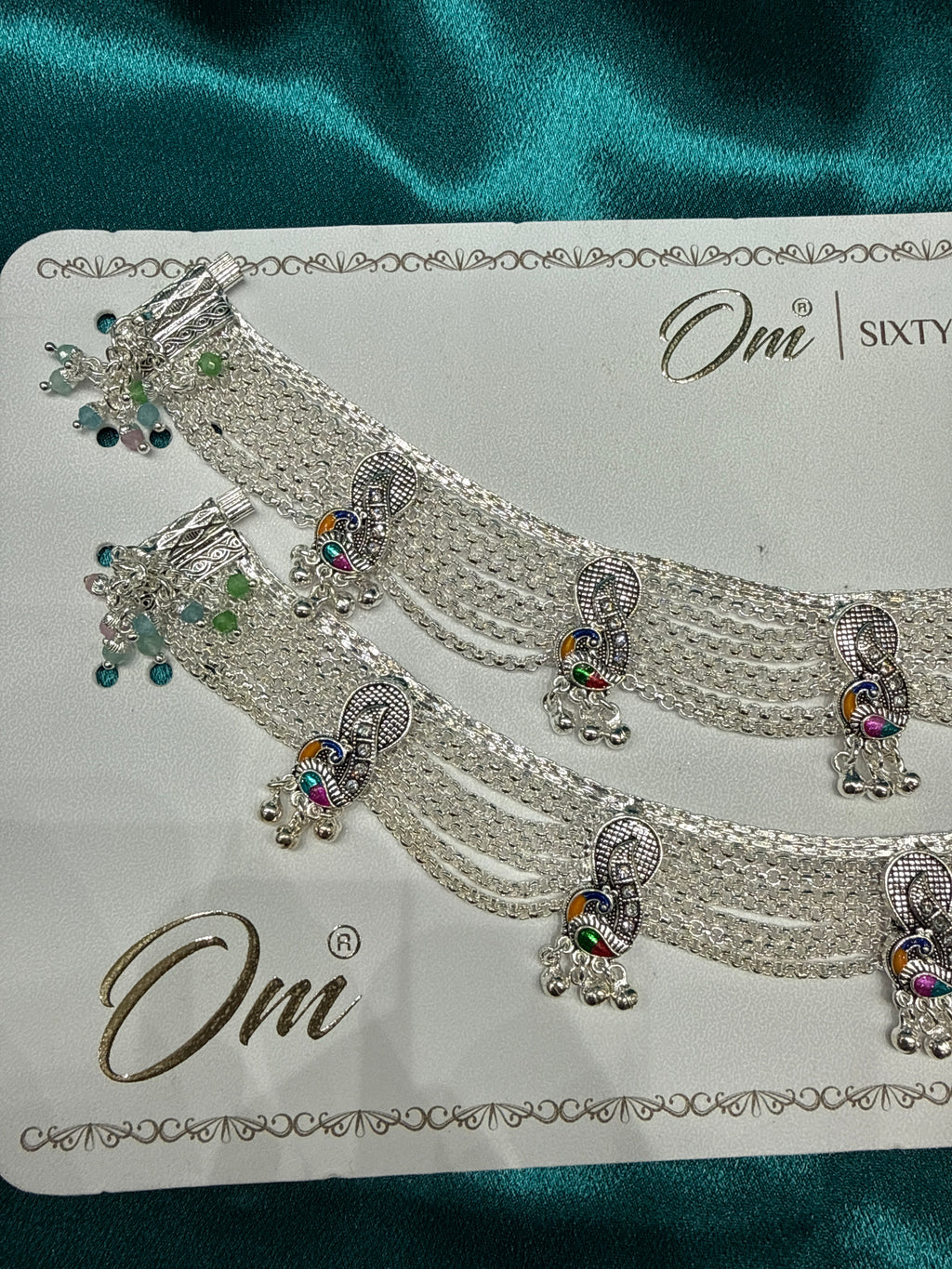 Women’s Traditional Heavy Weight Silver Anklet