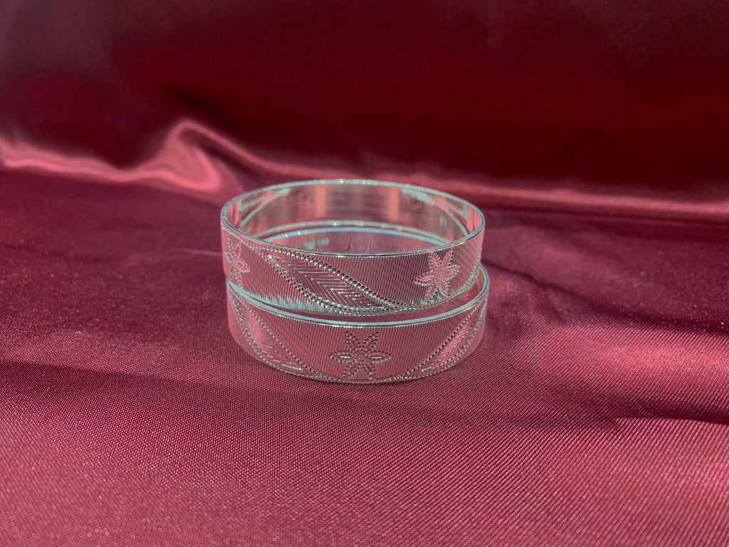 Traditional silver bangles B20