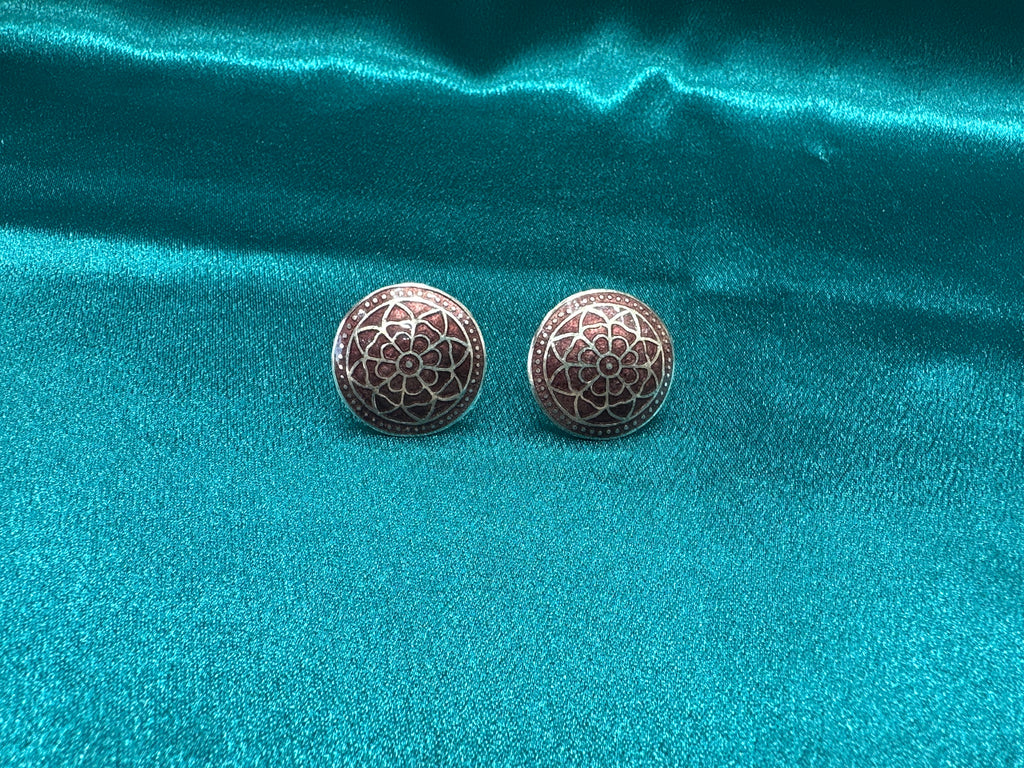 Antique Style Designer Silver Earrings