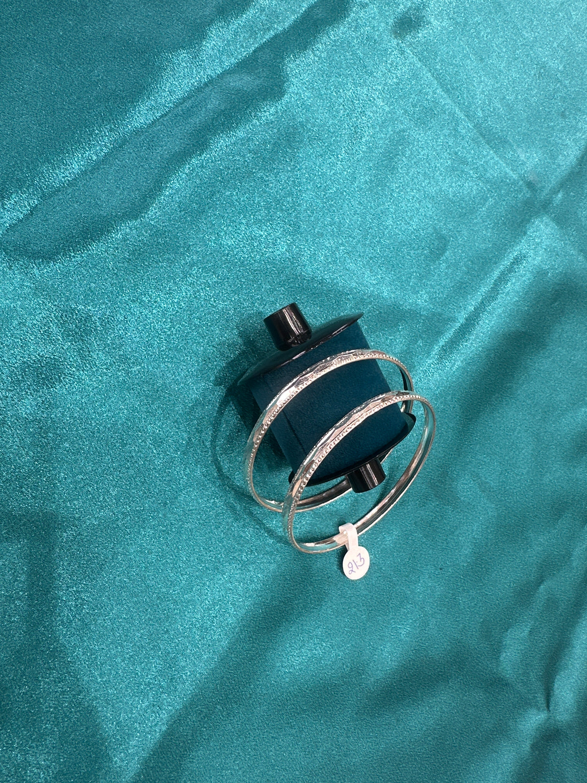 Designer Silver Bangles