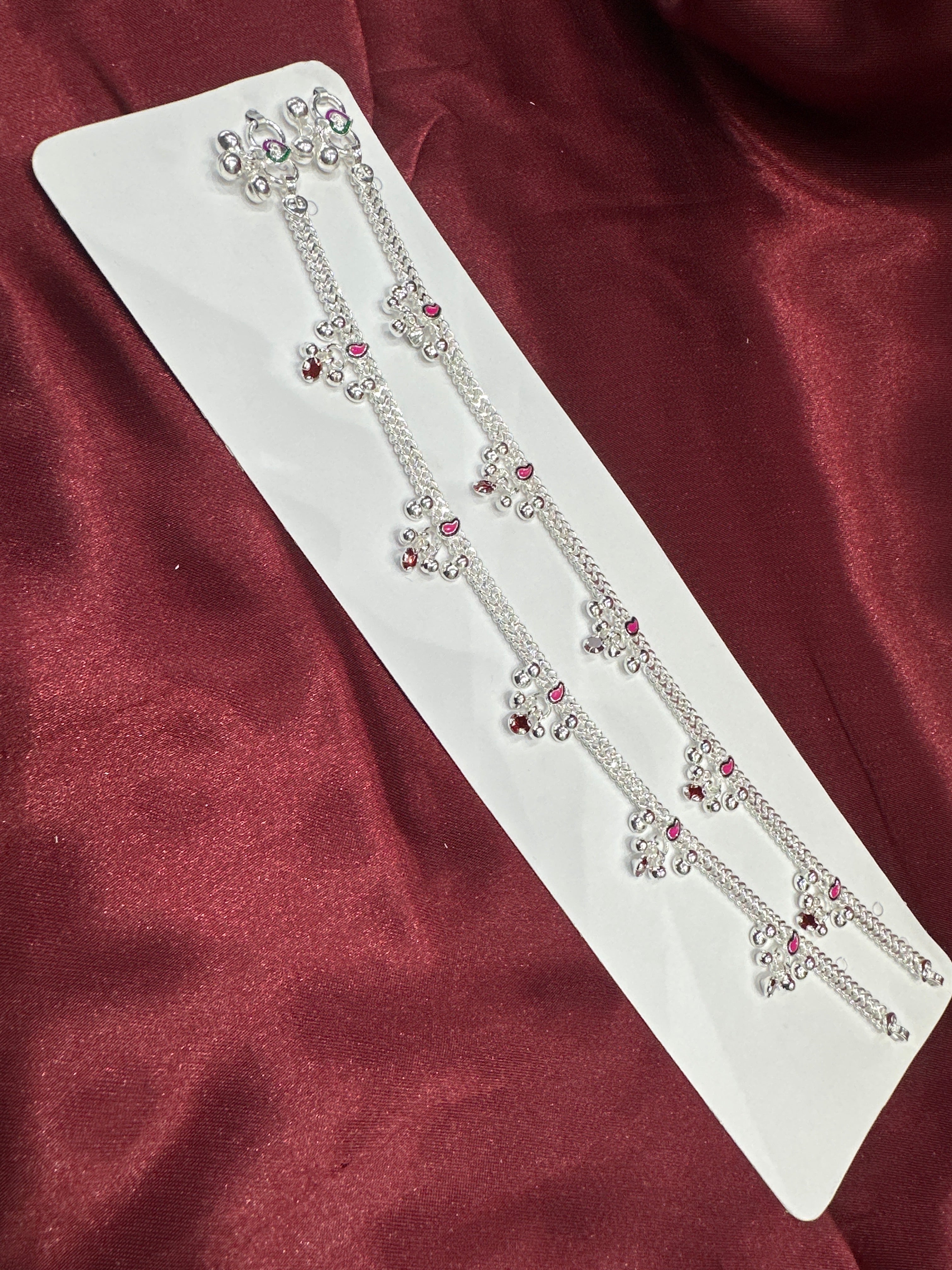 Women’s Fancy/Traditional Silver Anklet