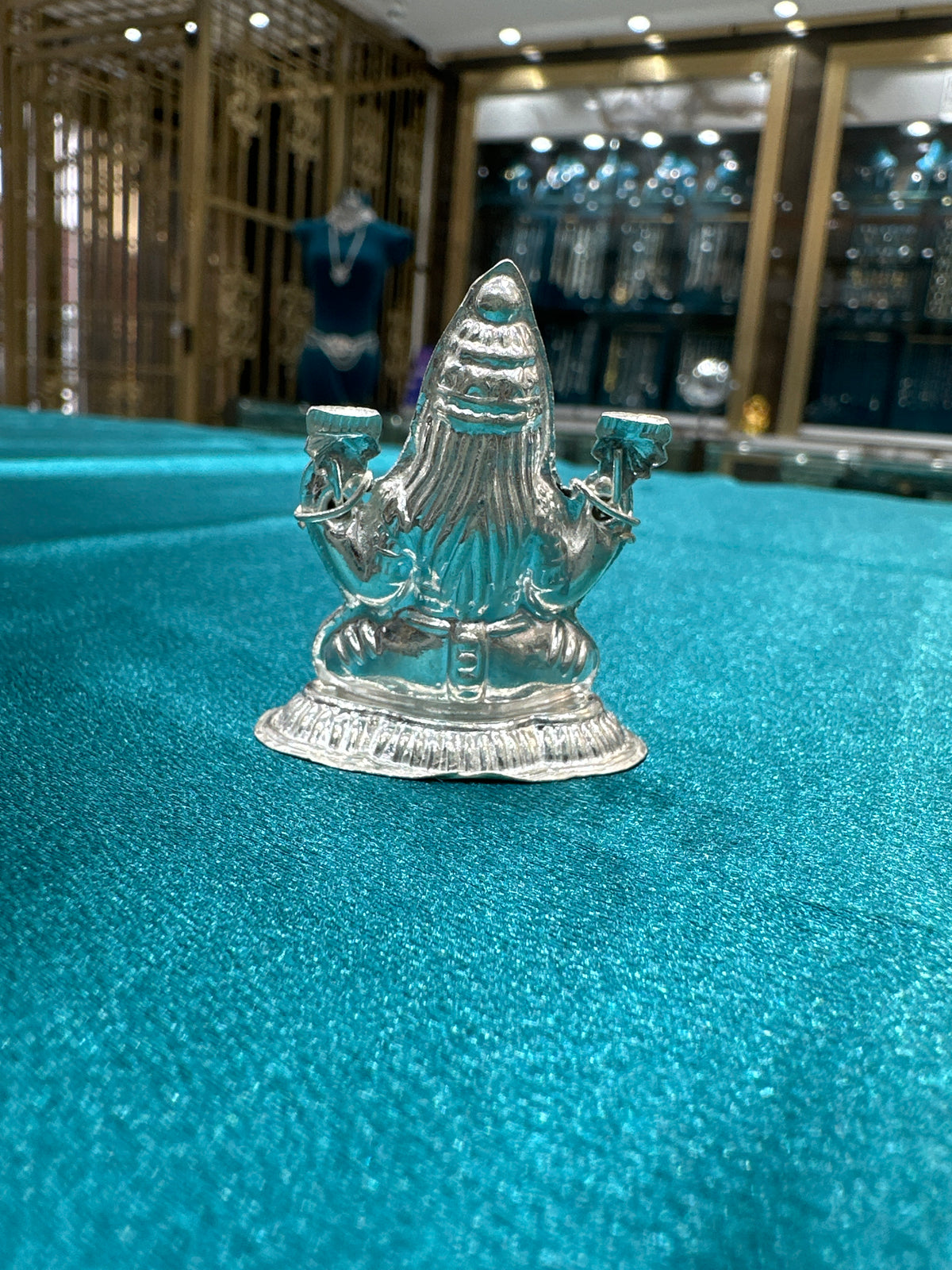 Silver Lakshmi Ji Idol