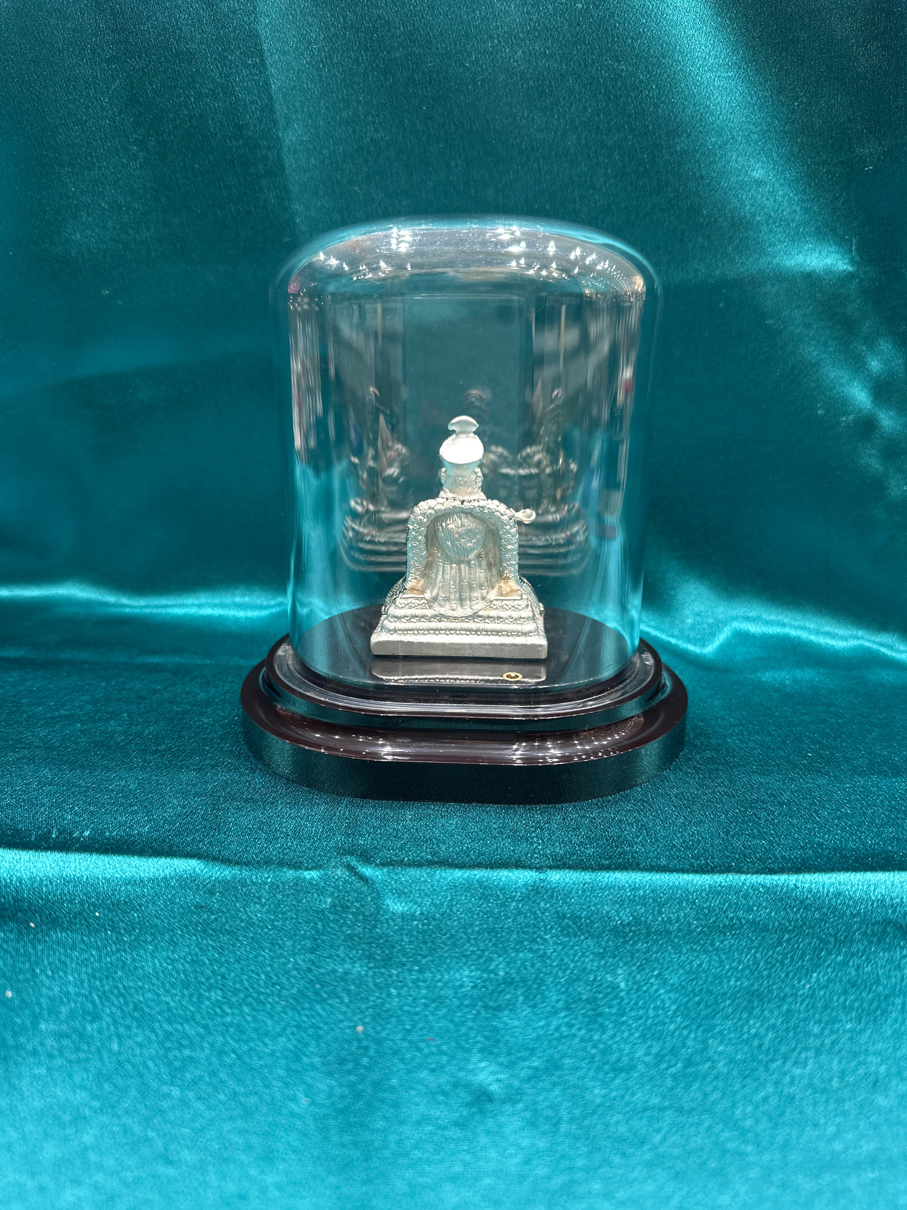 Pure Silver Annapurneshwari Ji Idol (Murti)