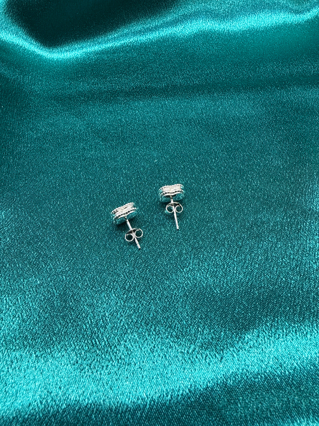 Women’s Fancy Clover Silver Earrings