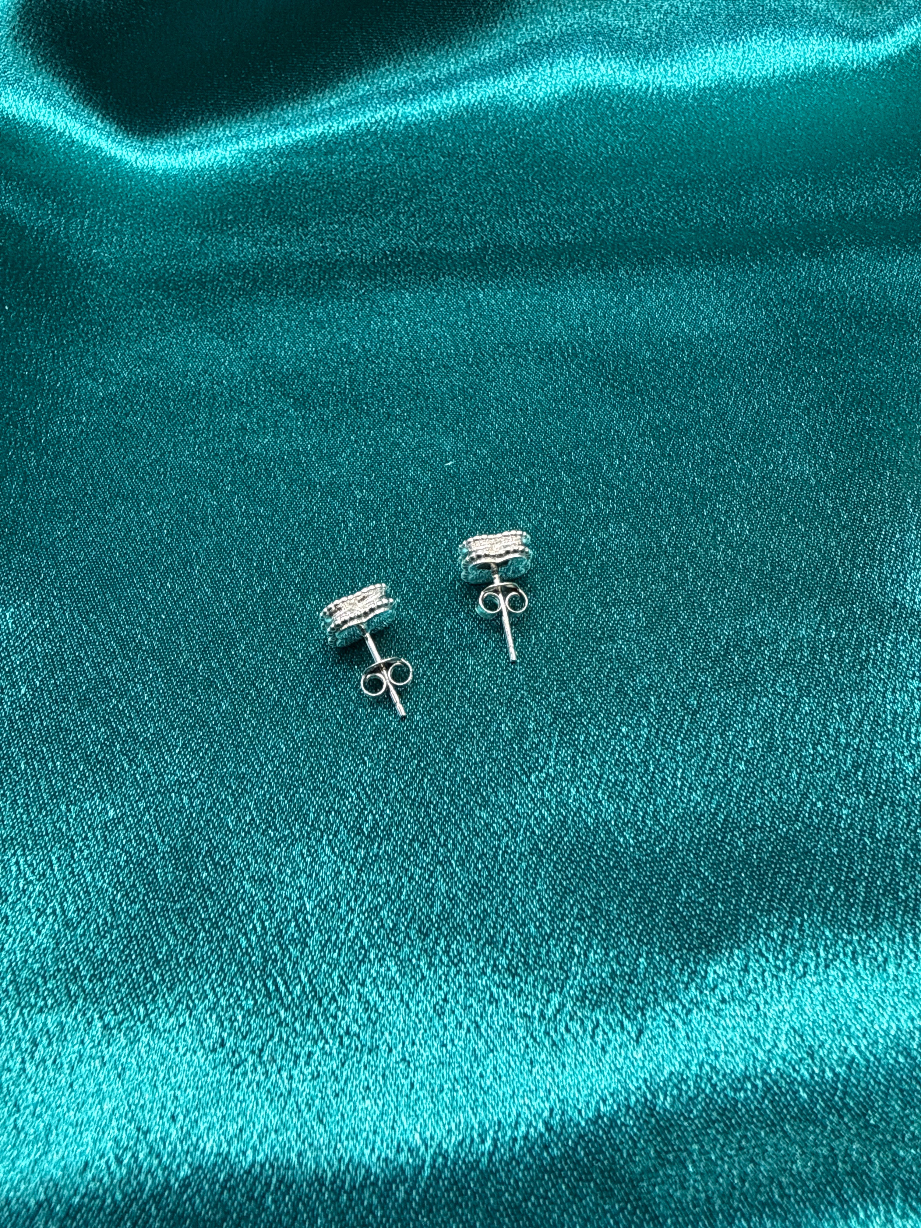 Women’s Fancy Clover Silver Earrings