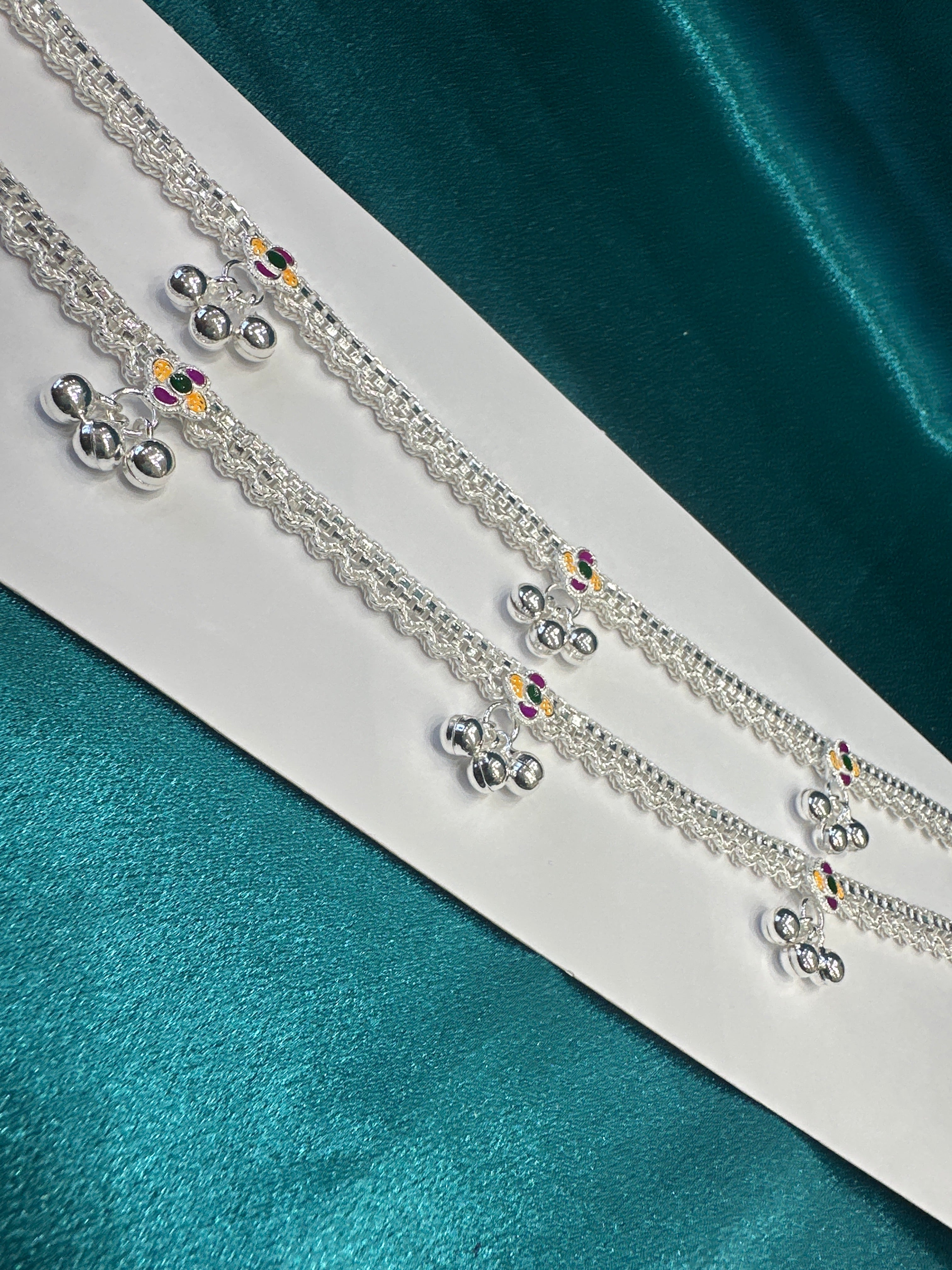 Women’s Fancy/Traditional Silver Anklet