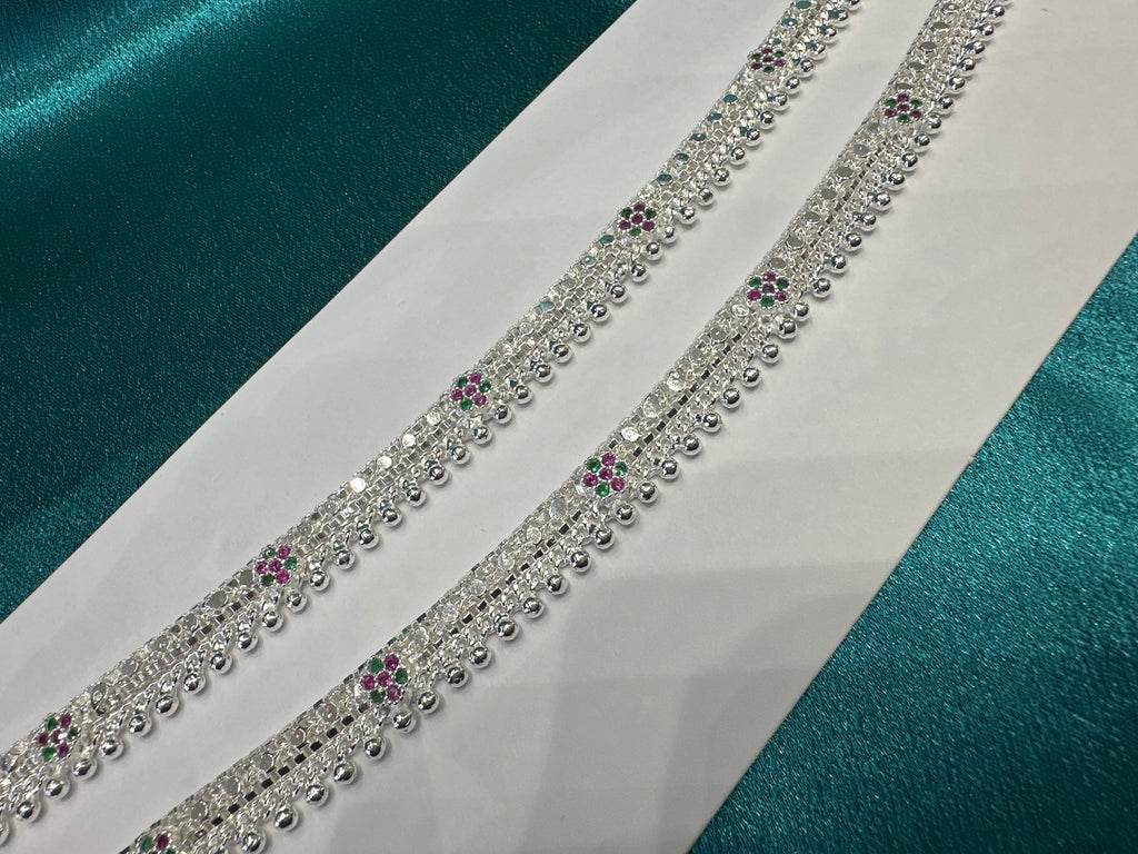 Women’s Fancy/Traditional Silver Anklet