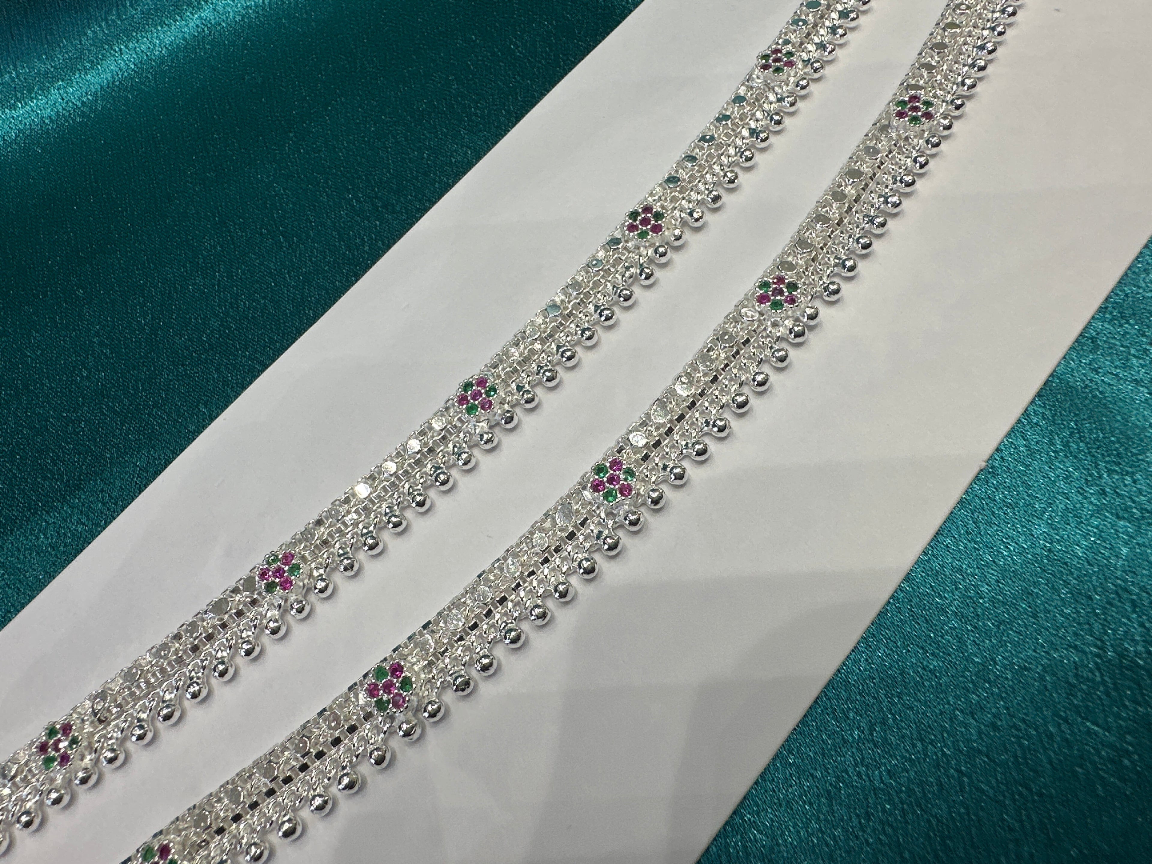 Women’s Fancy/Traditional Silver Anklet