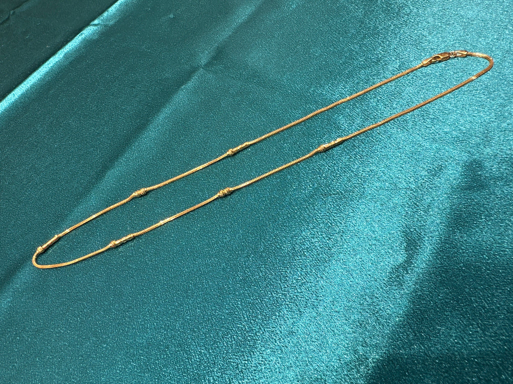 22K Designer Gold Chain