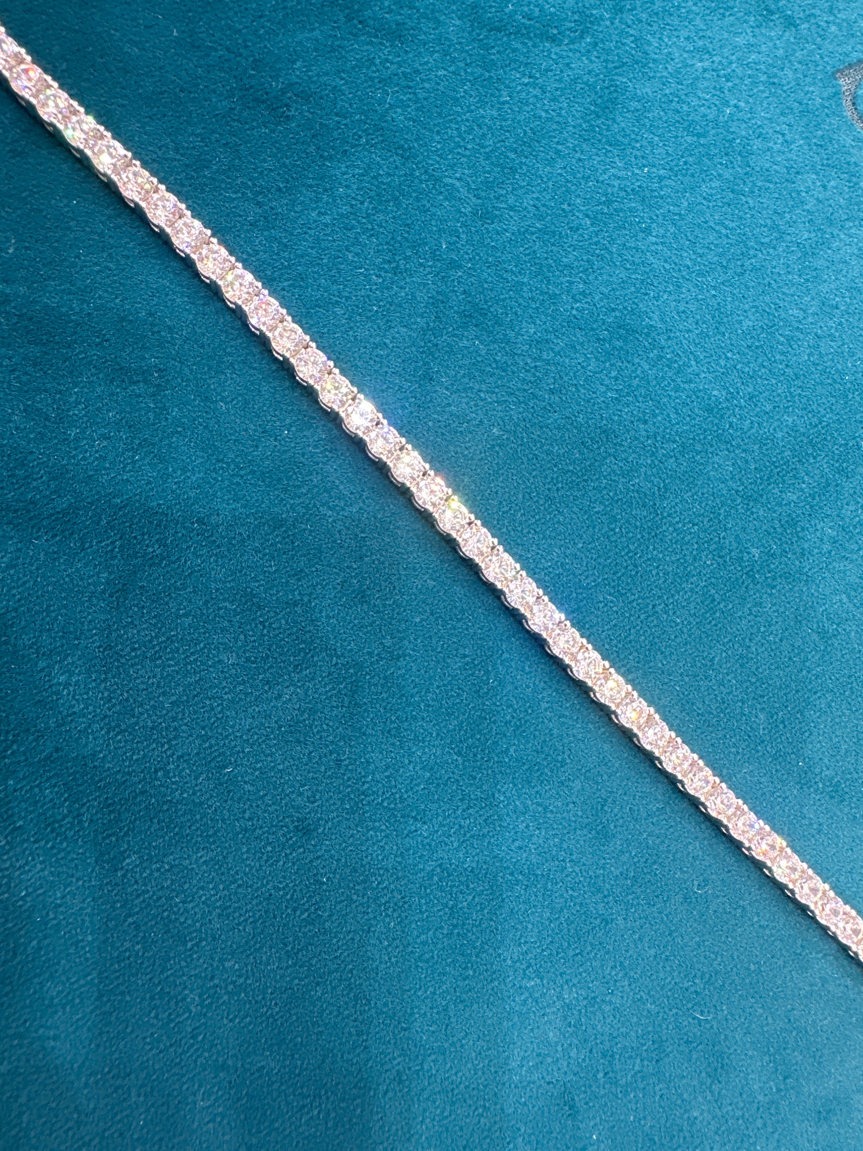 Women’s Fancy Silver 925 Tennis Bracelet