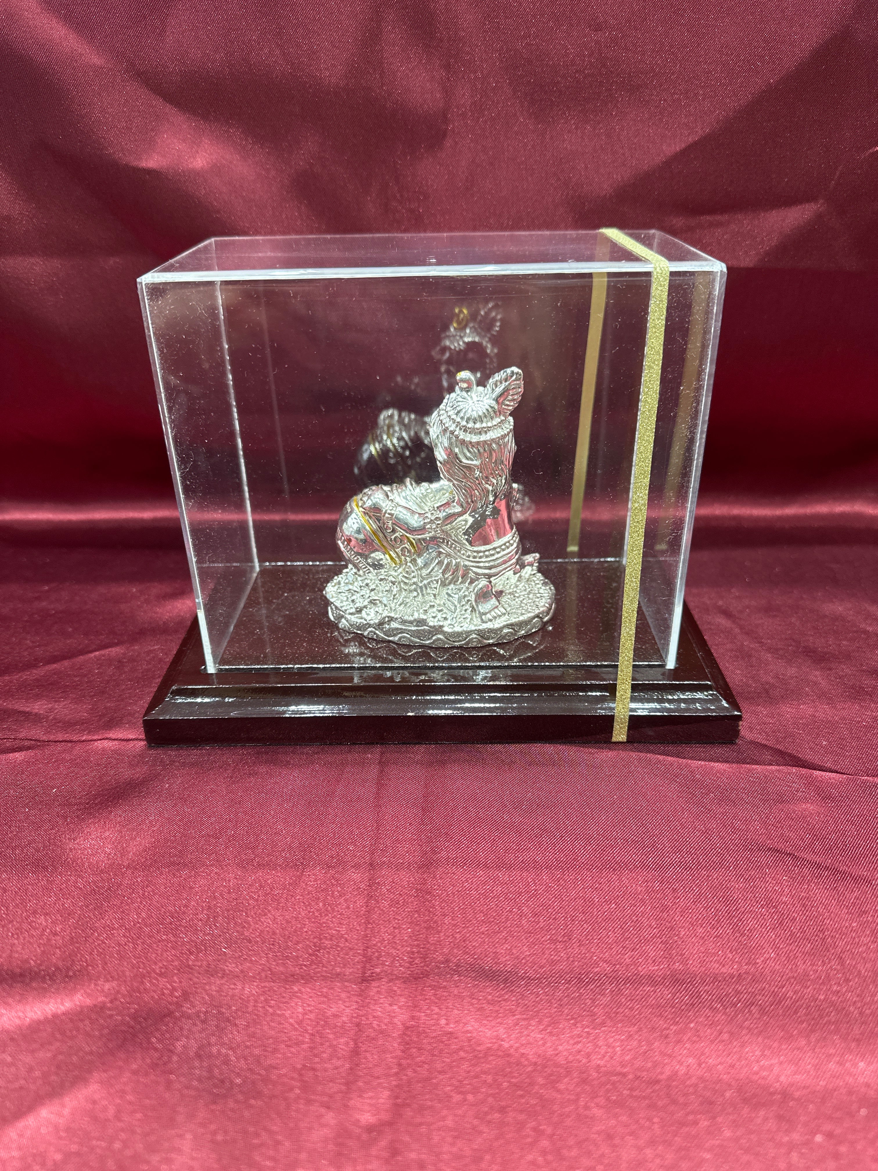 Pure Silver Krishna ji Idol (Murti)